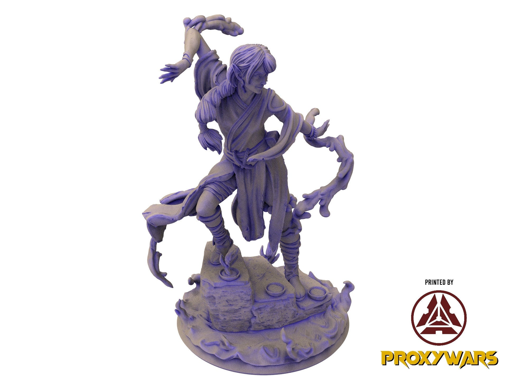 The Eternal Storm - Enemy - Kraken Priest (75 mm), quest for glory, Flesh of Gods, for Wargames, Dungeons & Dragons TTRPG
