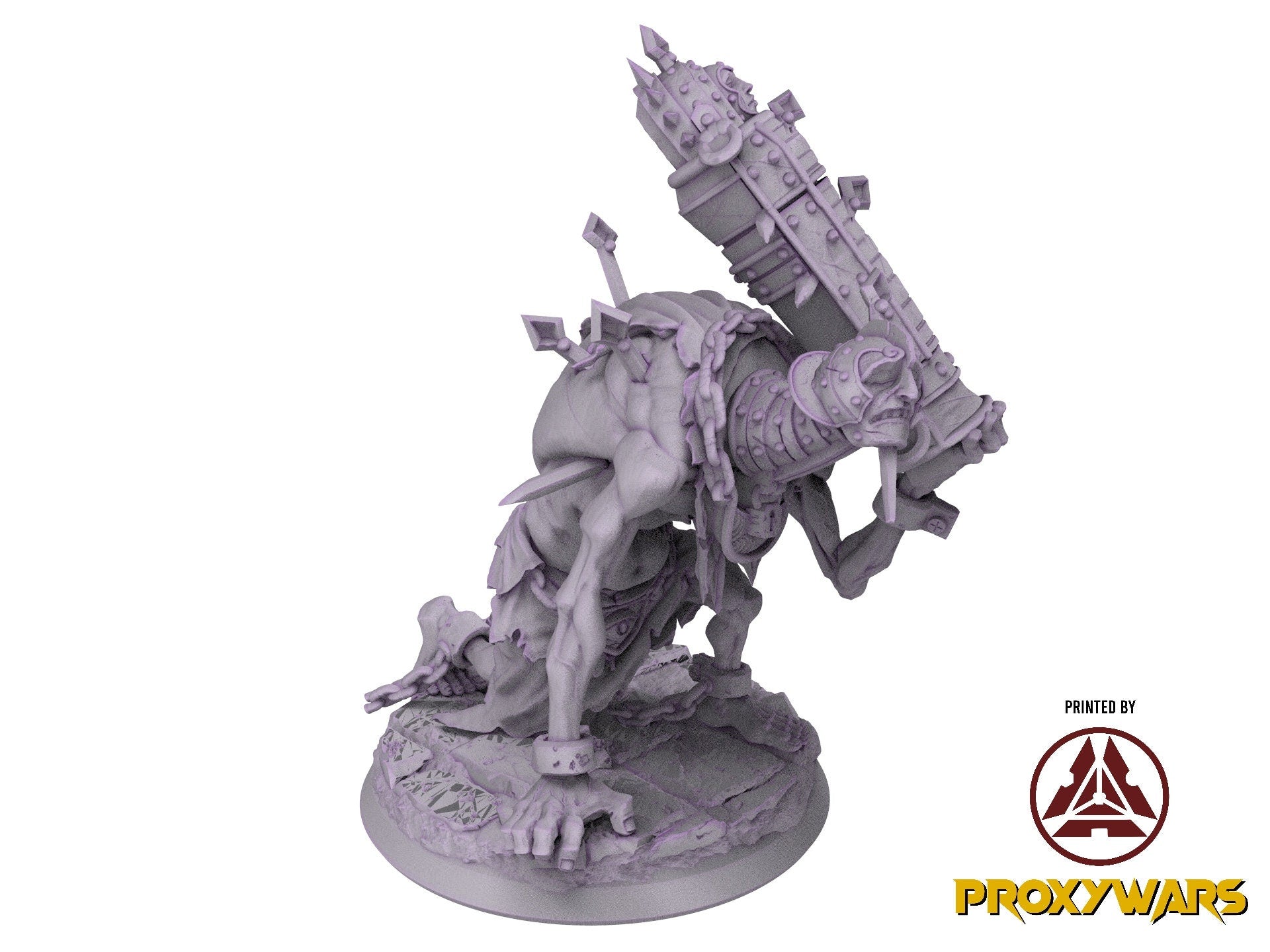 The Gates Of Despair - Boss - False Hydra (75 mm), quest for glory, Flesh of Gods, for Wargames, Dungeons & Dragons TTRPG