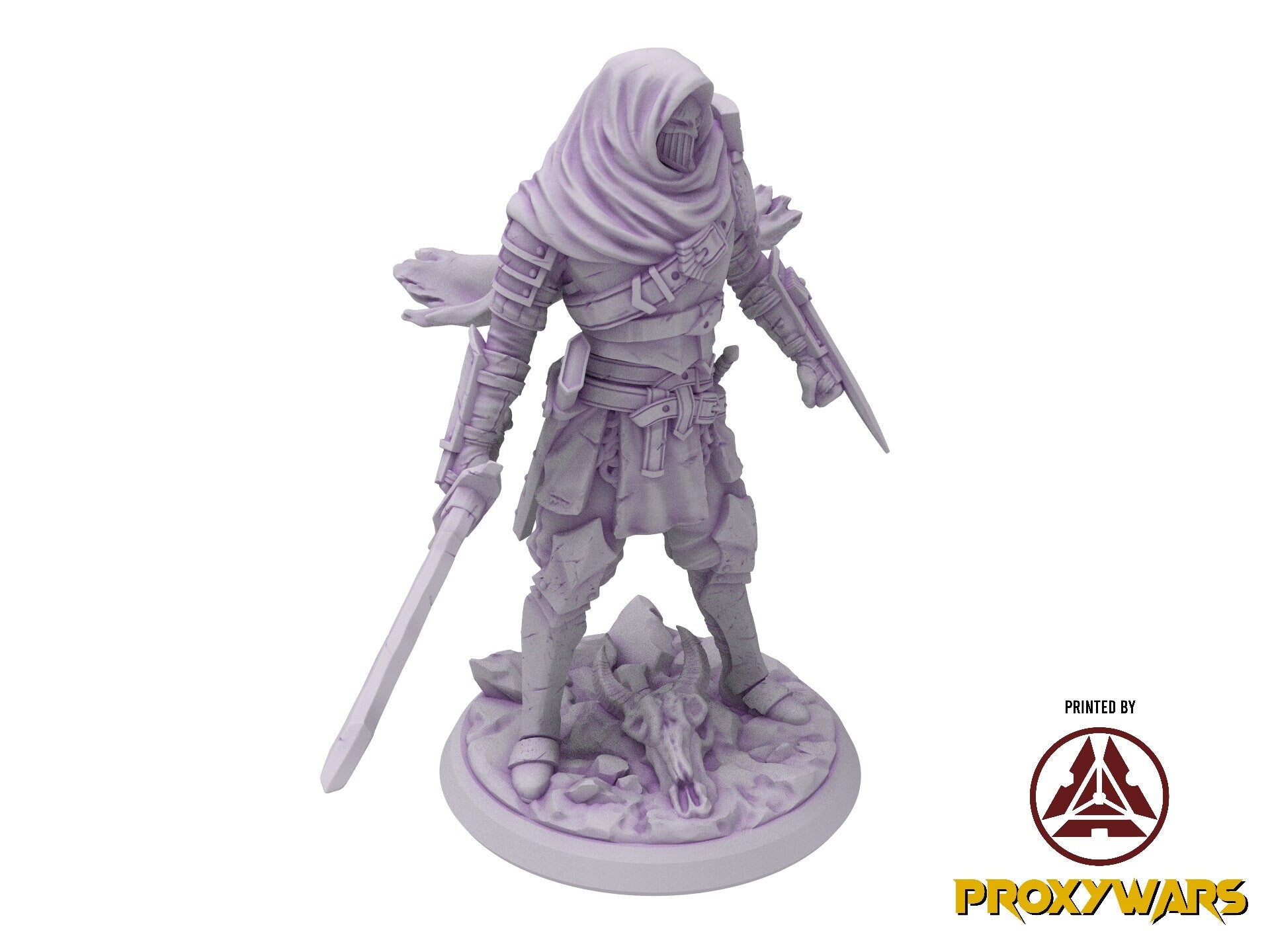 The Gates Of Despair - Hero - Darshee, Gloomstalker Ranger (75 mm), quest for glory, Flesh of Gods, for Wargames, Dungeons & Dragons TTRPG
