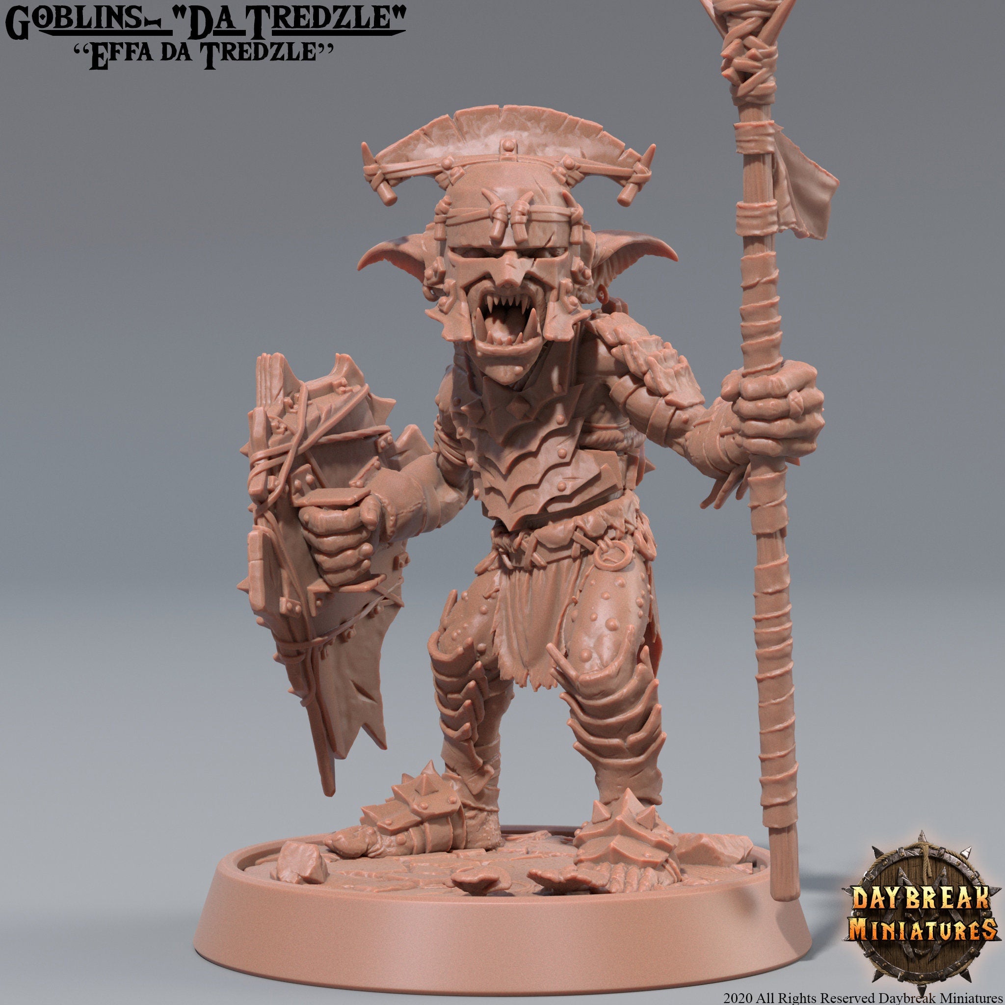 Goblins da Tredzle - Stockus, quest for glory, DayBreak Miniatures, for Wargames, Dungeons & Dragons TTRPG