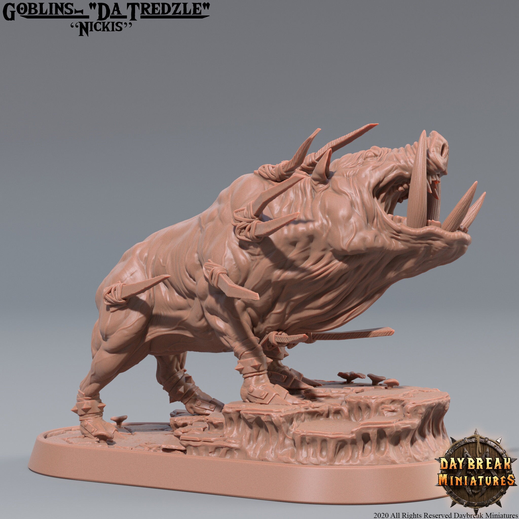 Goblins da Tredzle - Effa da Tredzle, quest for glory, DayBreak Miniatures, for Wargames, Dungeons & Dragons TTRPG