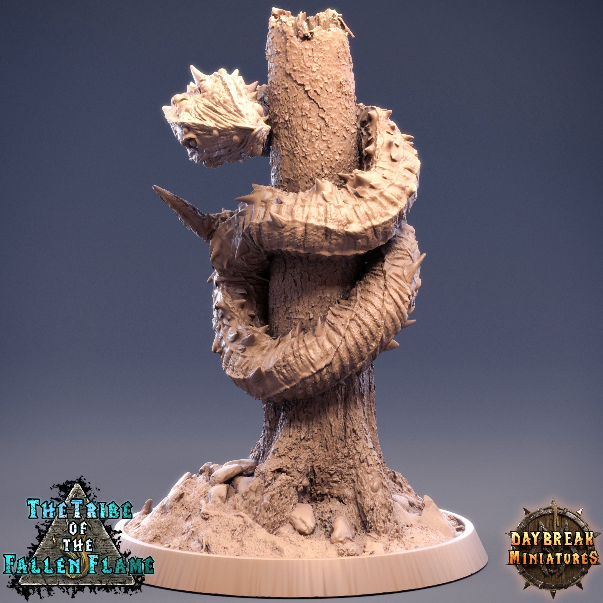 The Tribe Of The Fallen Flame - Nivali Thundercut, quest for glory, DayBreak Miniatures, for Wargames, Dungeons & Dragons TTRPG