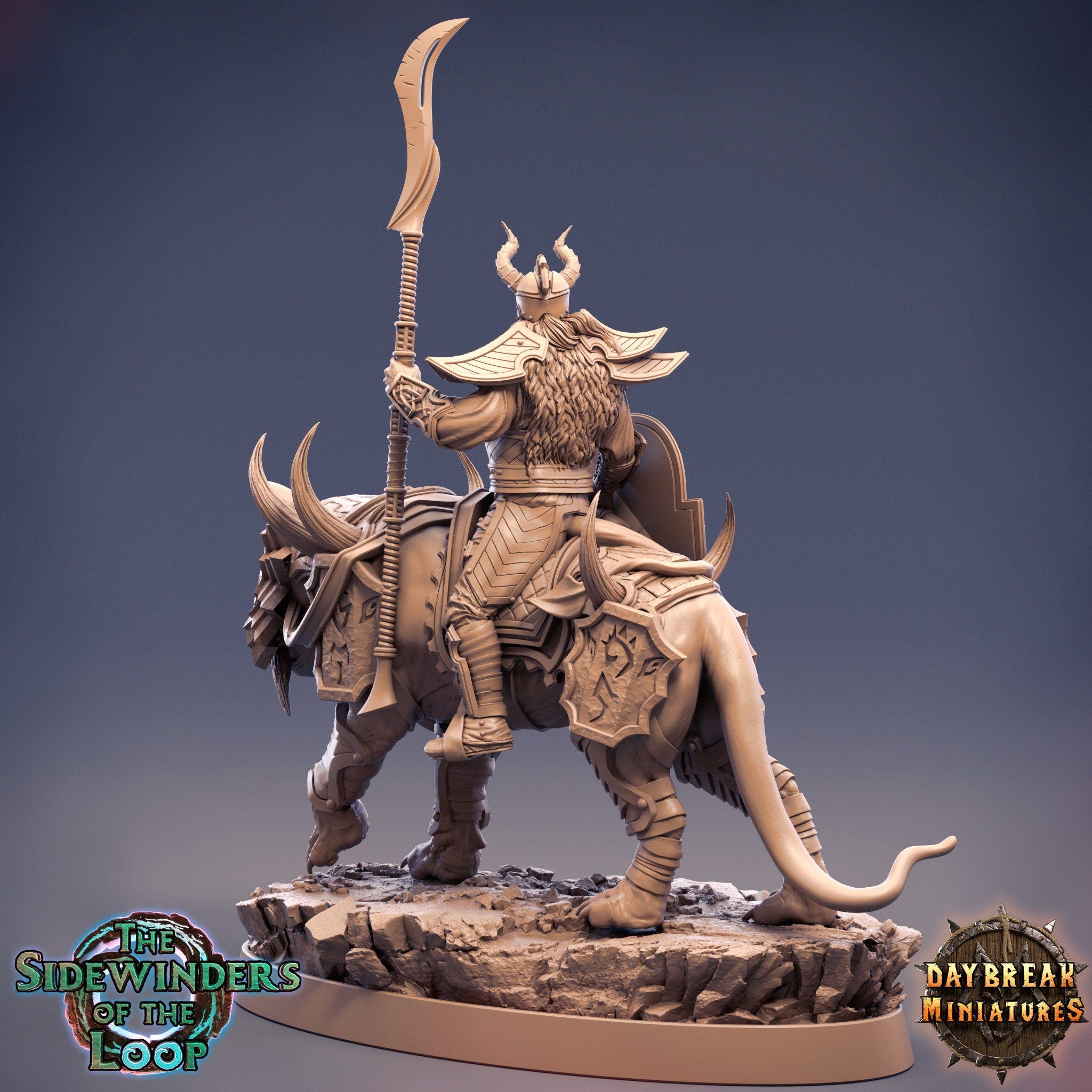 Tieflings The Sidewinders of the Loop - Lord Runo Stryfe, quest for glory, DayBreak Miniatures, for Wargames, Dungeons & Dragons TTRPG