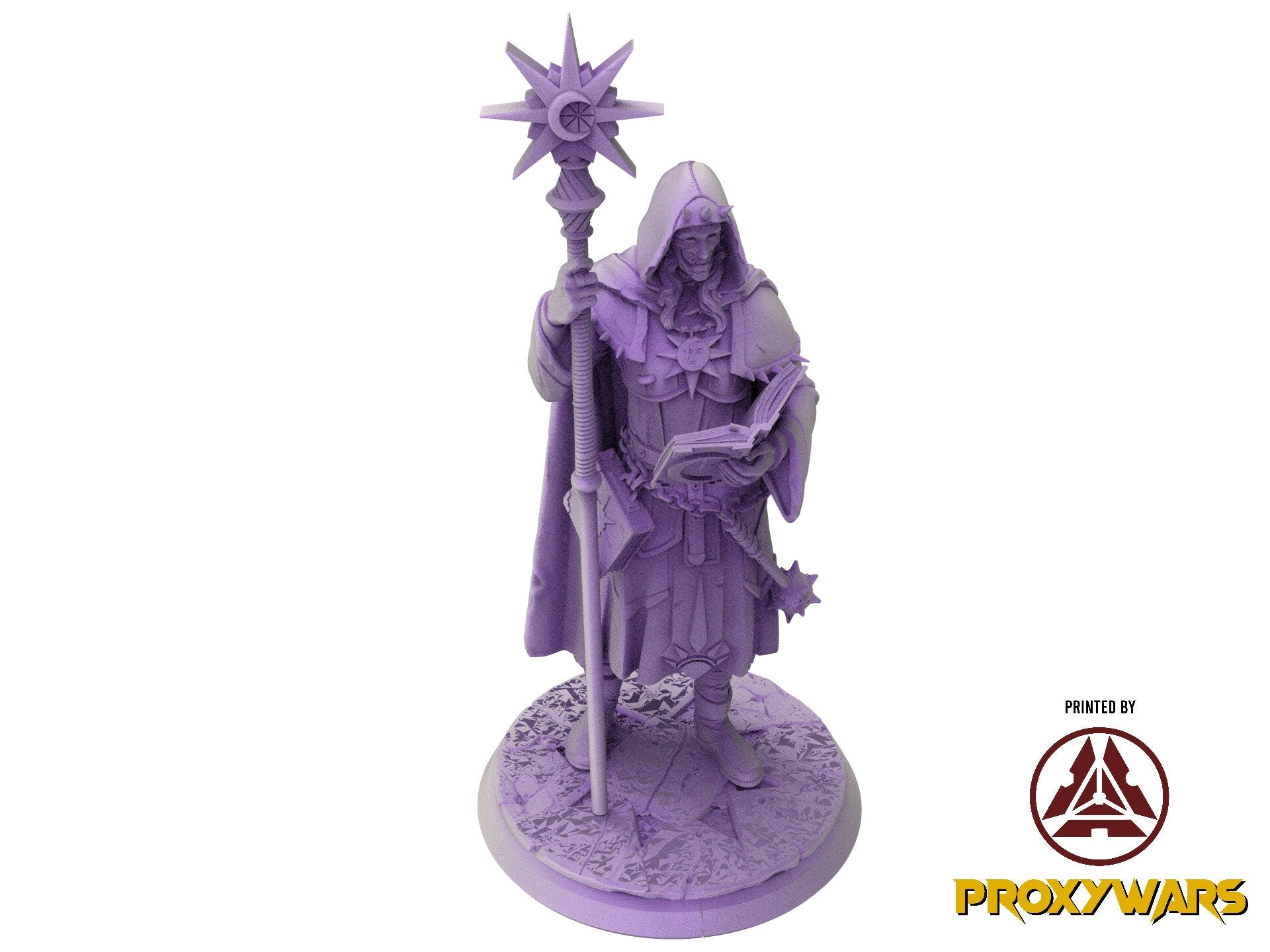 Welcome Back - Hero - The Aasimar (Medium - 25 mm), quest for glory, Flesh of Gods, for Wargames, Dungeons & Dragons TTRPG