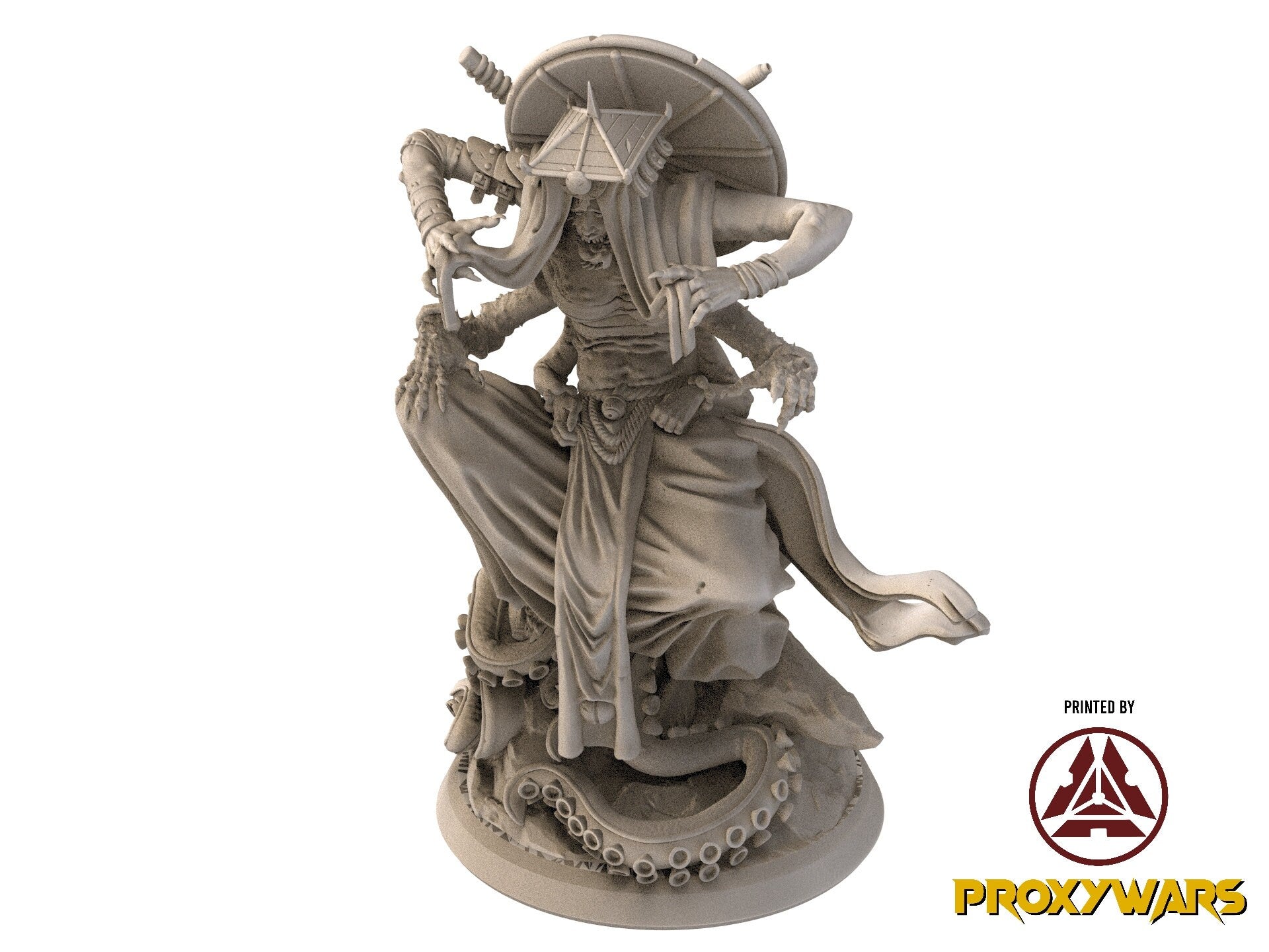 Fists Of Fury - Enemy - Insectoid Oni (Large - 50 mm), Flesh of Gods, for Wargames, Dungeons & Dragons TTRPG