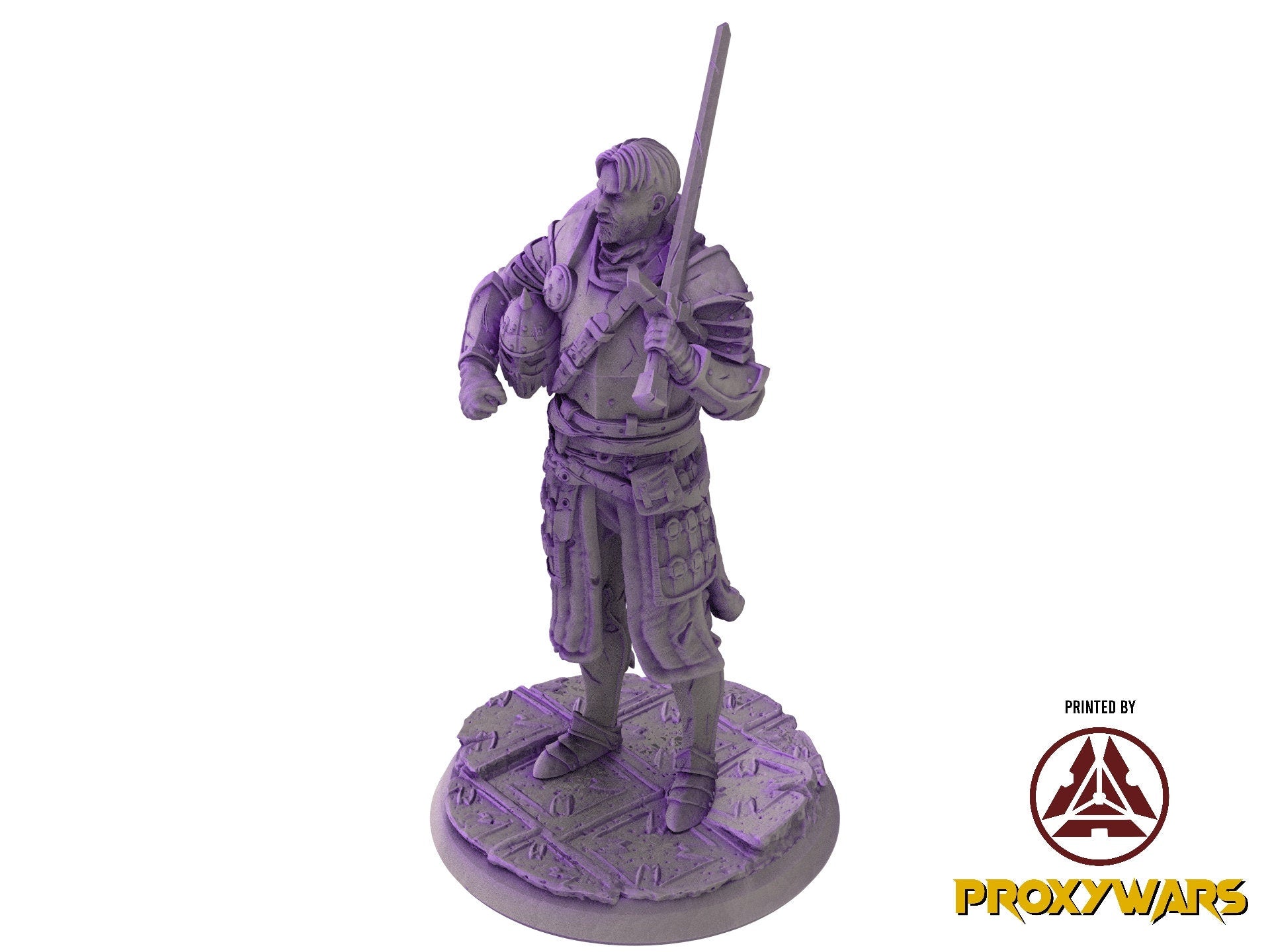 The scourges of war - Villain - Kraheger's Champion , glory and honor, Ennemy, Flesh of Gods, for Wargames, Dungeons & Dragons TTRPG