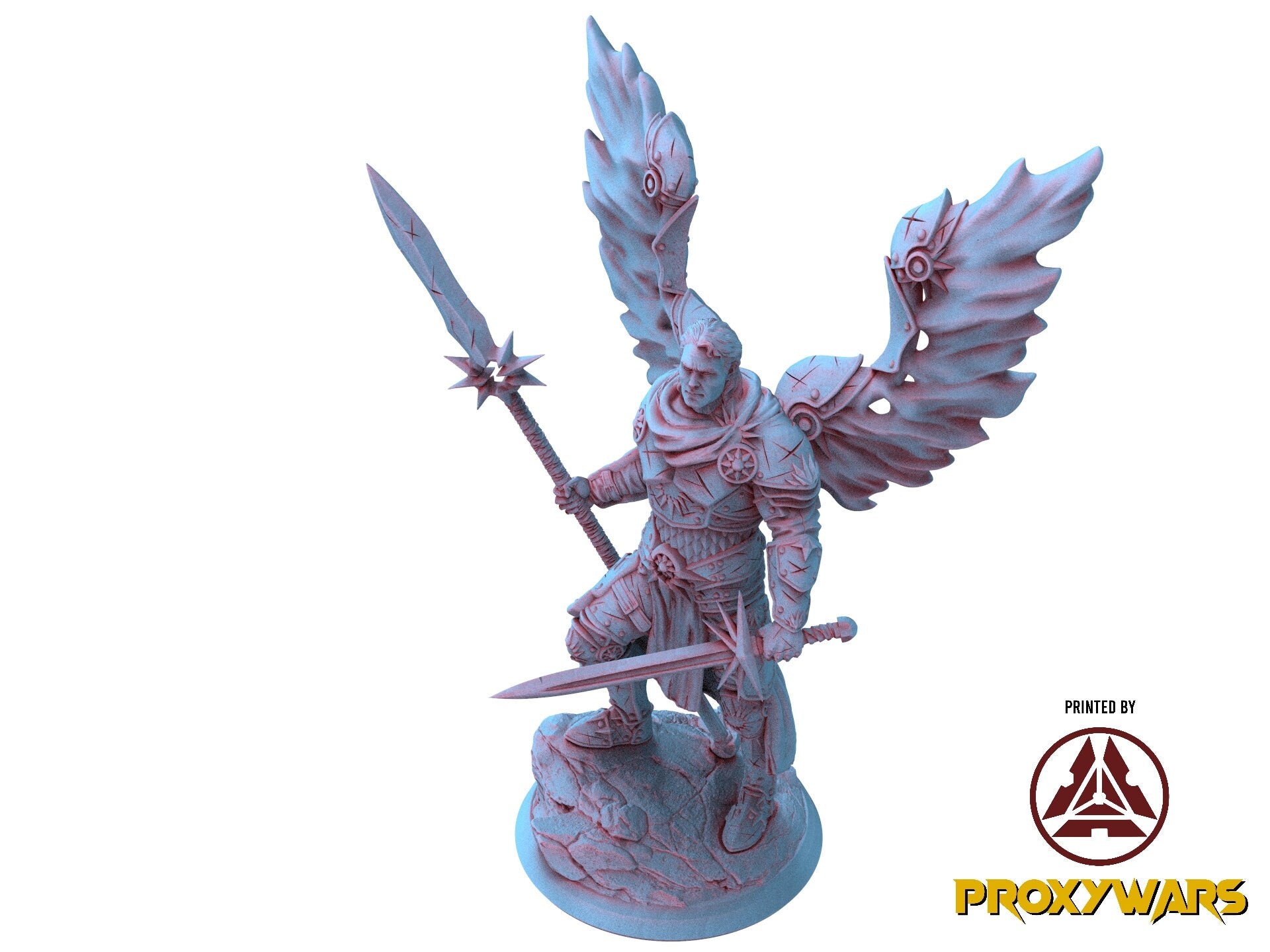 Echoes Of Corruption - Hero - Altair, Dragonborn Paladin, light and darkness, Ennemy, Flesh of Gods, for Wargames, Dungeons & Dragons TTRPG