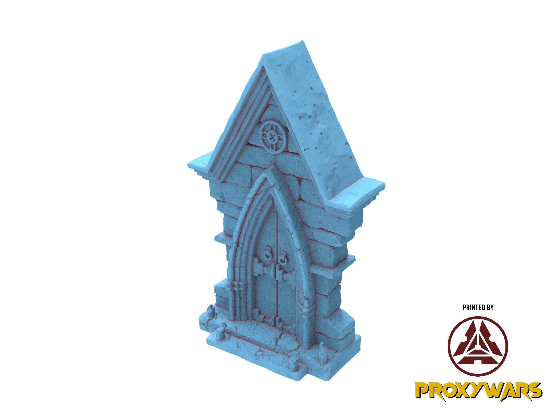 Echoes Of Corruption - Scenery - Demon Statue, light and darkness, Ennemy, Flesh of Gods, for Wargames, Dungeons & Dragons TTRPG