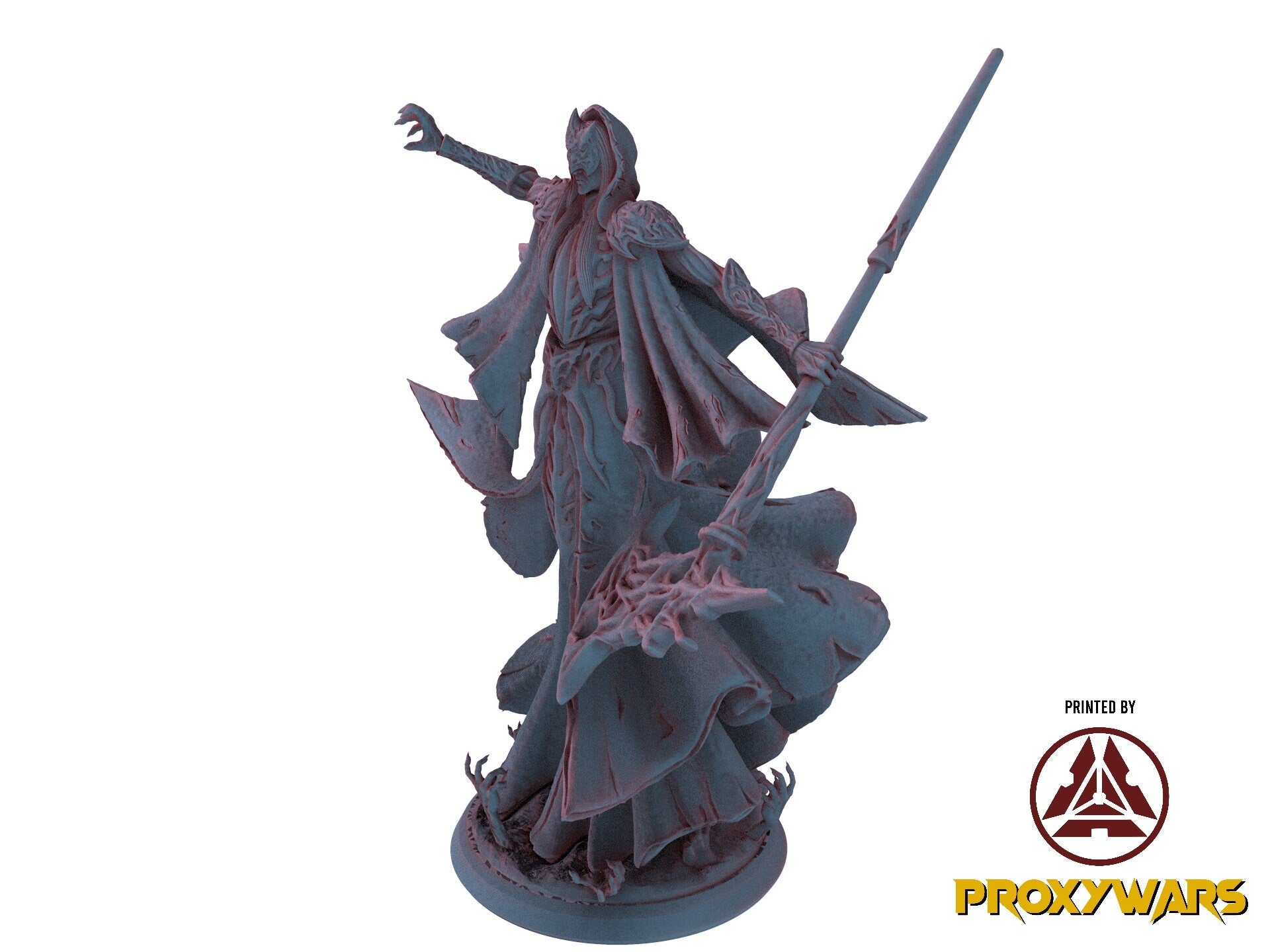 The Court Blood - Enemy - Headless Knight (50 mm), creatures of darkness, Ennemy, Flesh of Gods, for Wargames, Dungeons & Dragons TTRPG