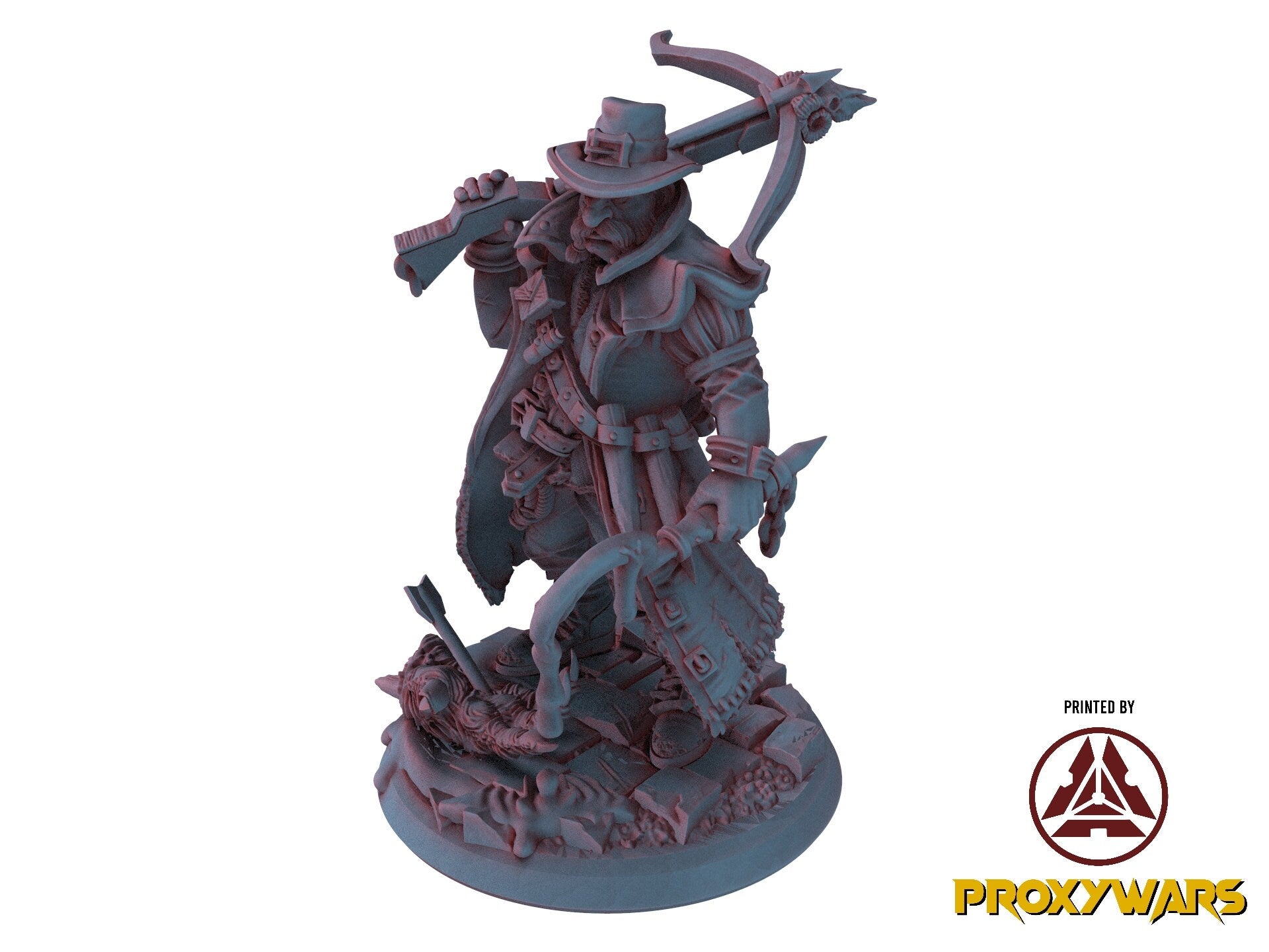 The Court Blood - Bust - Midnight Huntress, creatures of darkness, Ennemy, Flesh of Gods, for Wargames, Dungeons & Dragons TTRPG