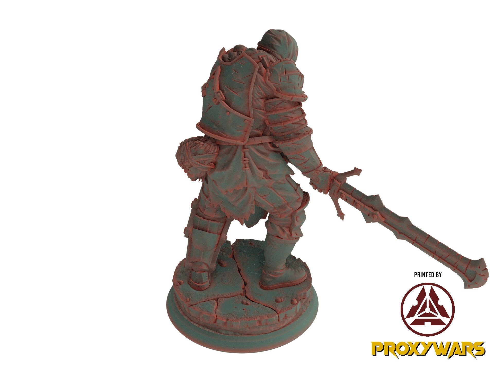 The Court Blood - Enemy - Haemir, Human Explorer (25 mm), chaos and carnage, Ennemy, Flesh of Gods, for Wargames, Dungeons & Dragons TTRPG