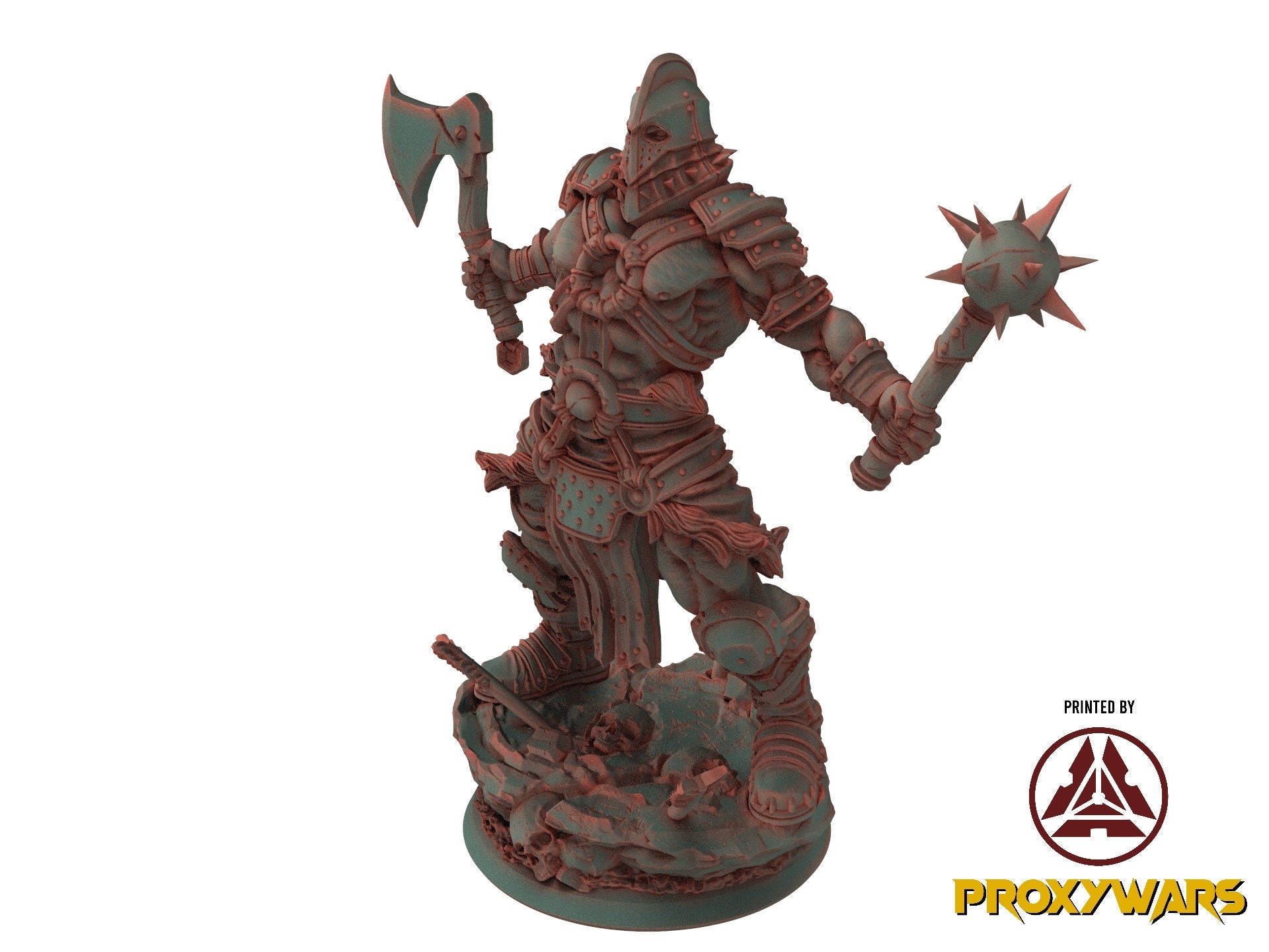The Court Blood - Enemy - Balghon, Duergar Arsonist 75mm, chaos and carnage, Ennemy, Flesh of Gods, for Wargames, Dungeons & Dragons TTRPG