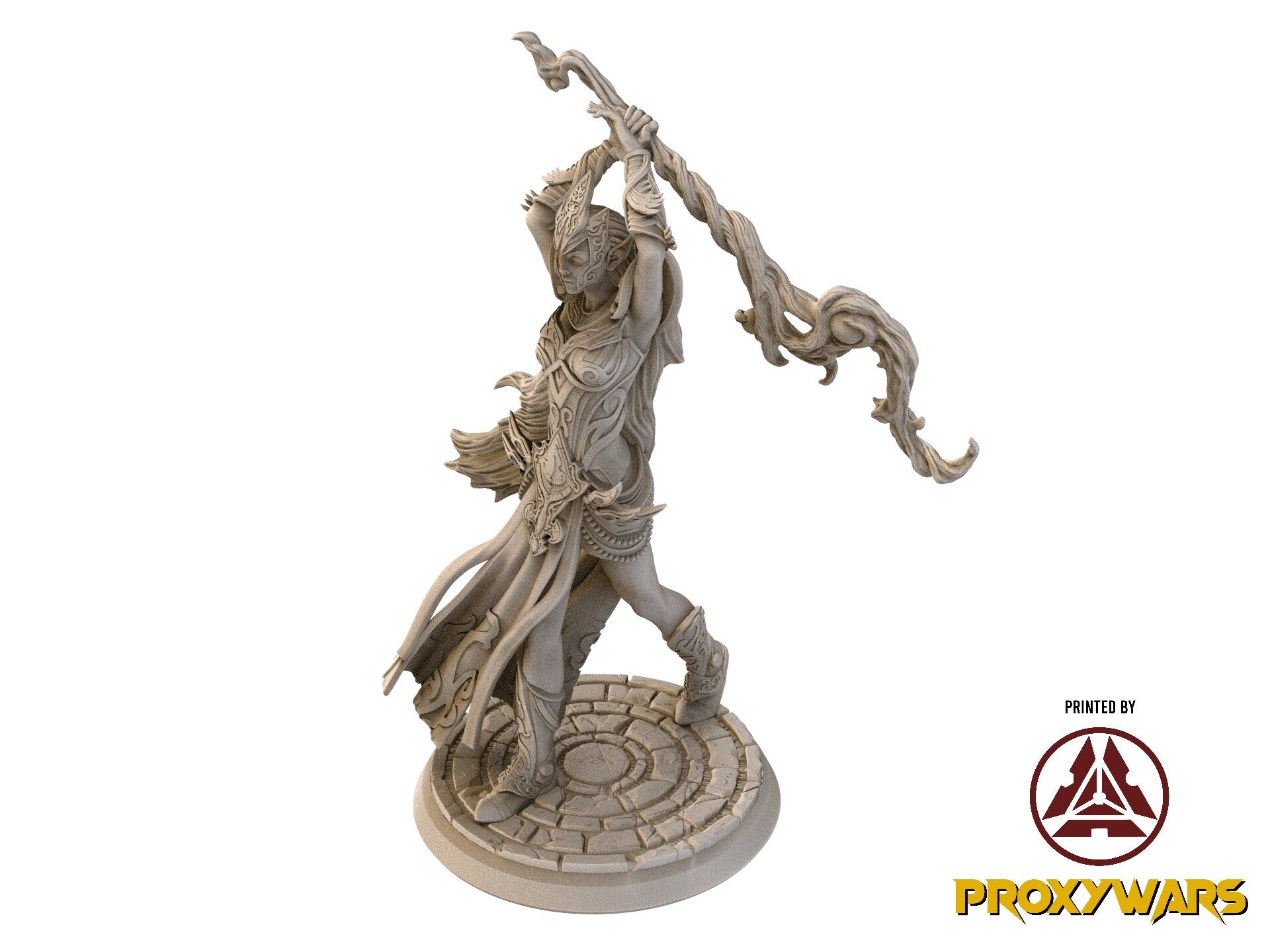 The Time Abyss - Hero - Aluin, Human Psion (25 mm), Light and darkness, Flesh of Gods, for Wargames, Dungeons & Dragons TTRPG