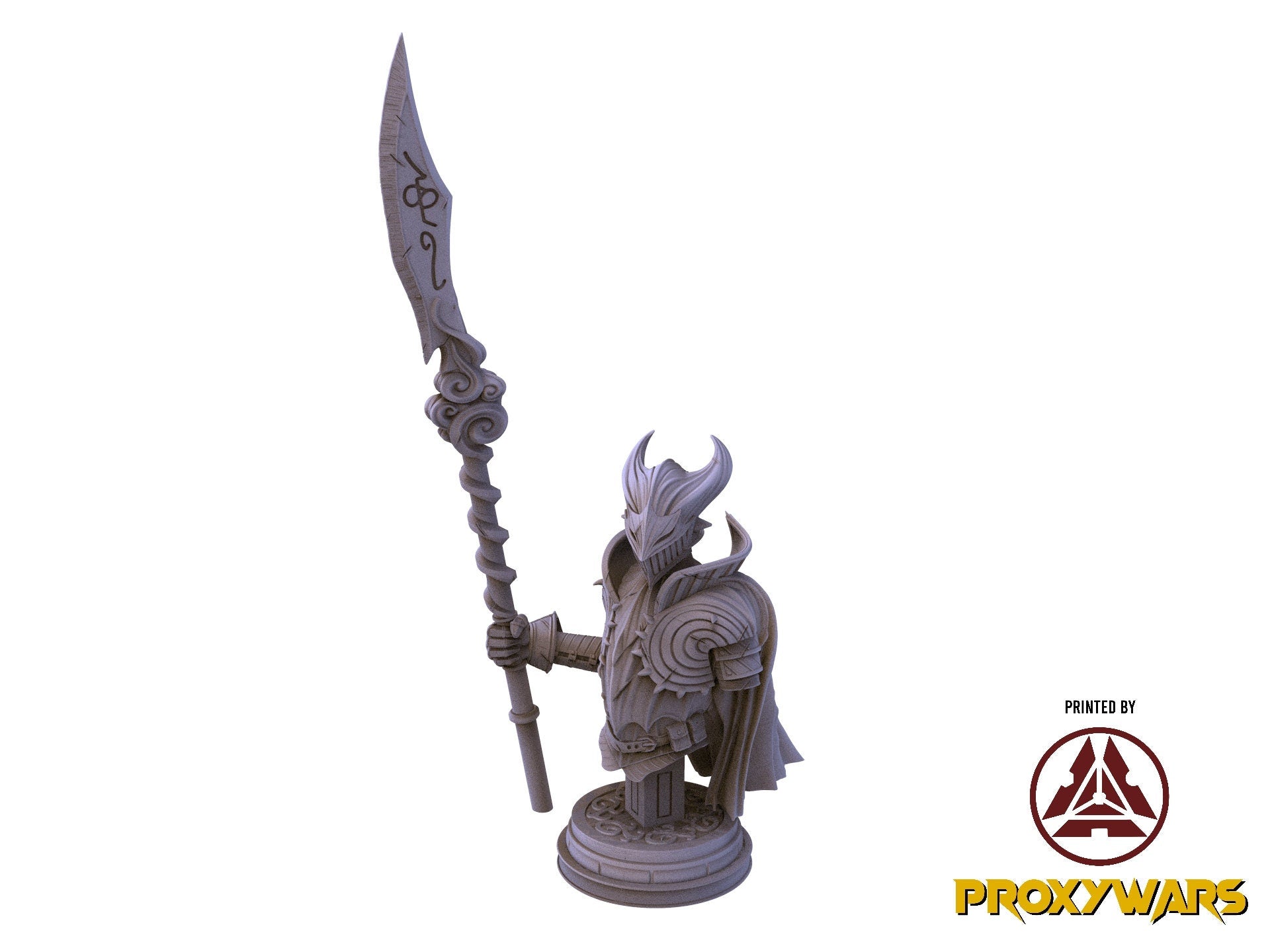 The Crimson Calamity - Enemy - Draconian Knight Female, Flesh of Gods, for Wargames, Dungeons & Dragons TTRPG