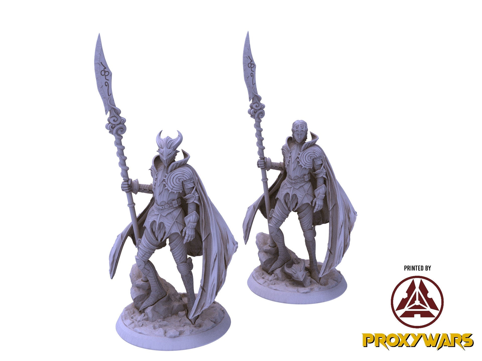 The Crimson Calamity - Hero - Shalana, Gnome Wizard 75mm, Flesh of Gods, for Wargames, Dungeons & Dragons TTRPG