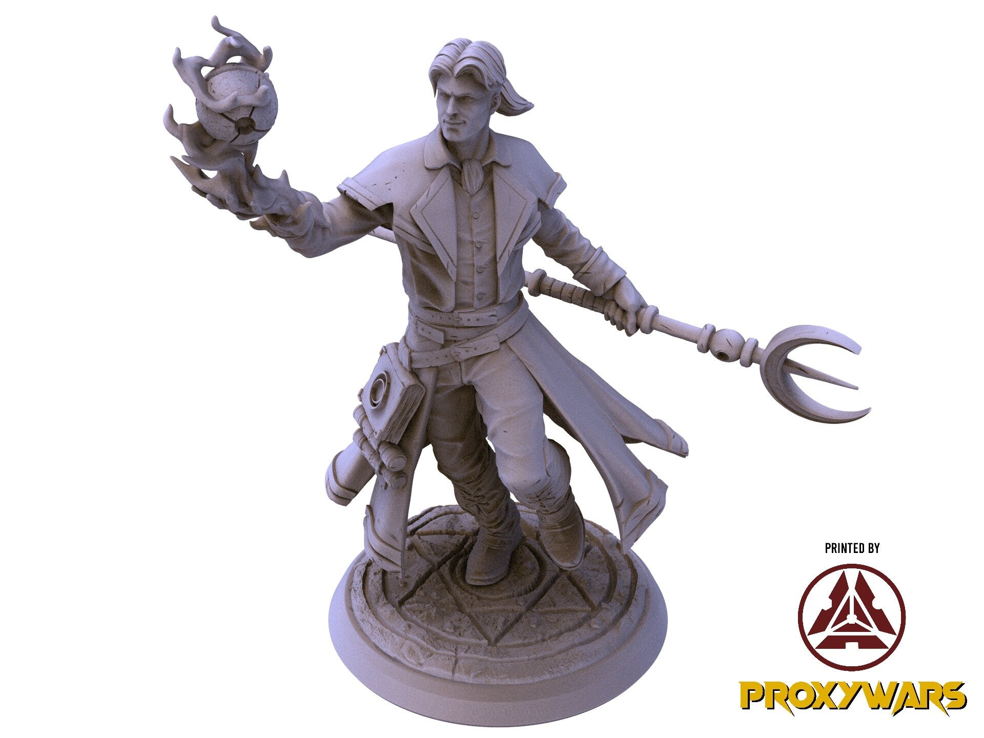 The Crimson Calamity - Hero - Prya, Dragon Highmaster, Flesh of Gods, for Wargames, Dungeons & Dragons TTRPG