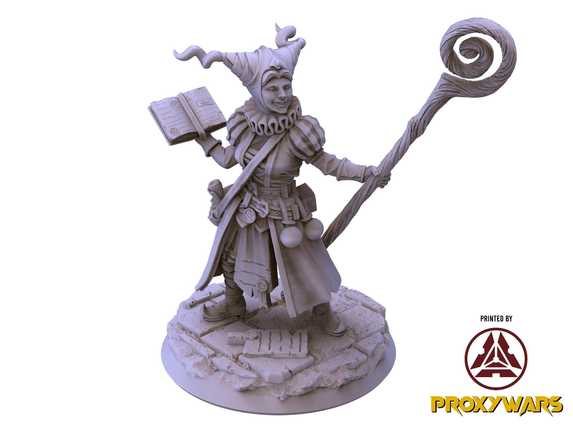 The Crimson Calamity - Enemy - Kyera, 75mm The Two Crimson Calamity, Flesh of Gods, for Wargames, Dungeons & Dragons TTRPG