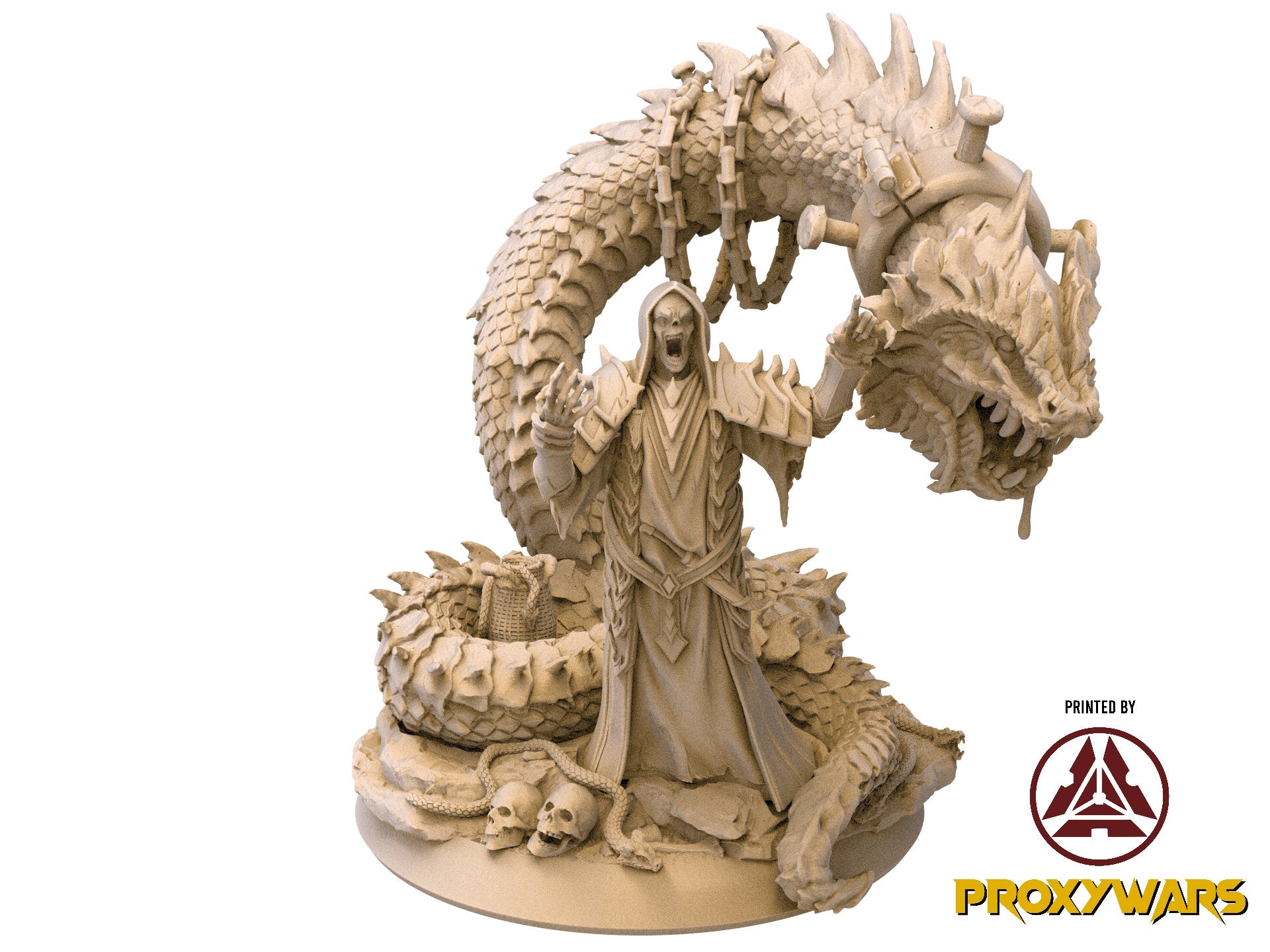 The Silent Sands - Enemy - Desert Troll (50 mm), Awakened Shadow Flesh of Gods, for Wargames, Dungeons & Dragons TTRPG