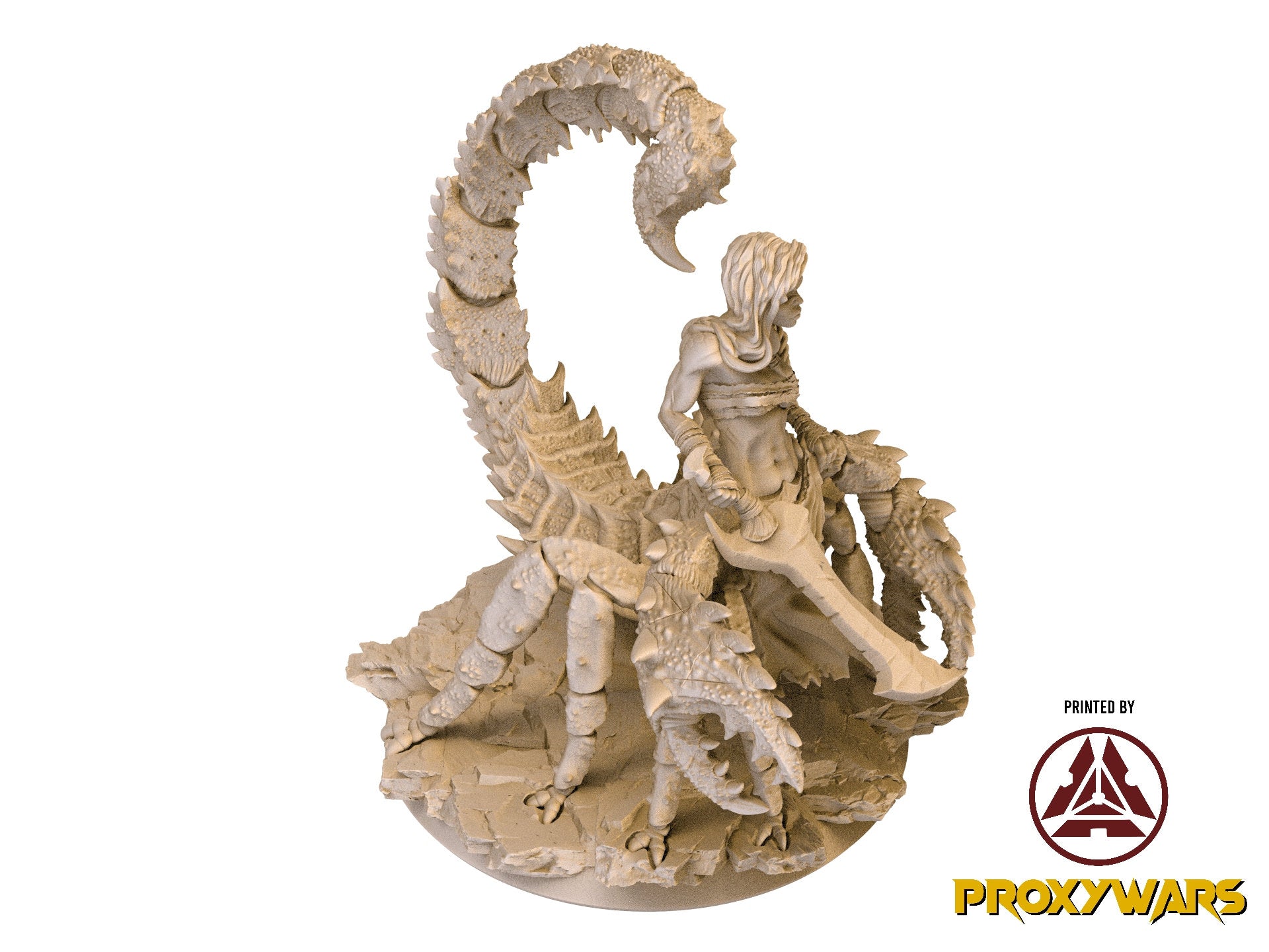 The Silent Sands - Enemy - Dust Devil (50 mm), Awakened Shadow Flesh of Gods, for Wargames, Dungeons & Dragons TTRPG