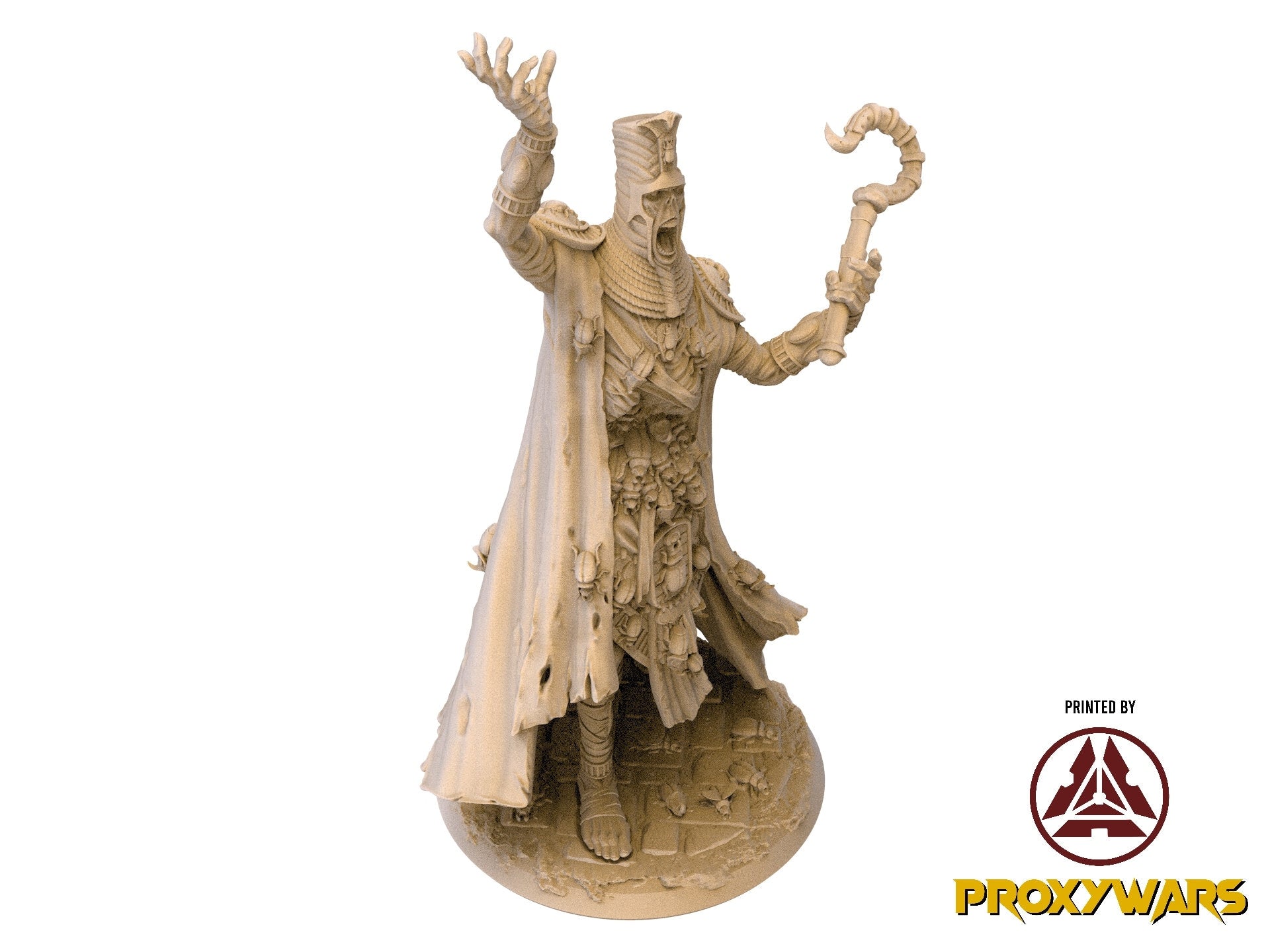 The Silent Sands - Hero - Savin, Desert Acolyte (25 mm), Awakened Shadow Flesh of Gods, for Wargames, Dungeons & Dragons TTRPG