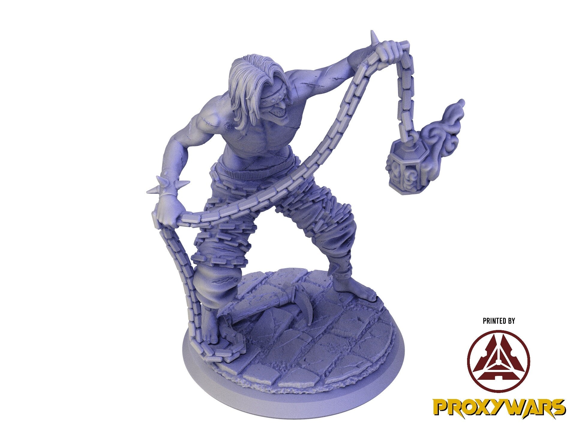 A Stormforged Heaven - Hero - Vutag, Fist Of The Mountain (25 mm), quest for glory, Flesh of Gods, for Wargames, Dungeons & Dragons TTRPG