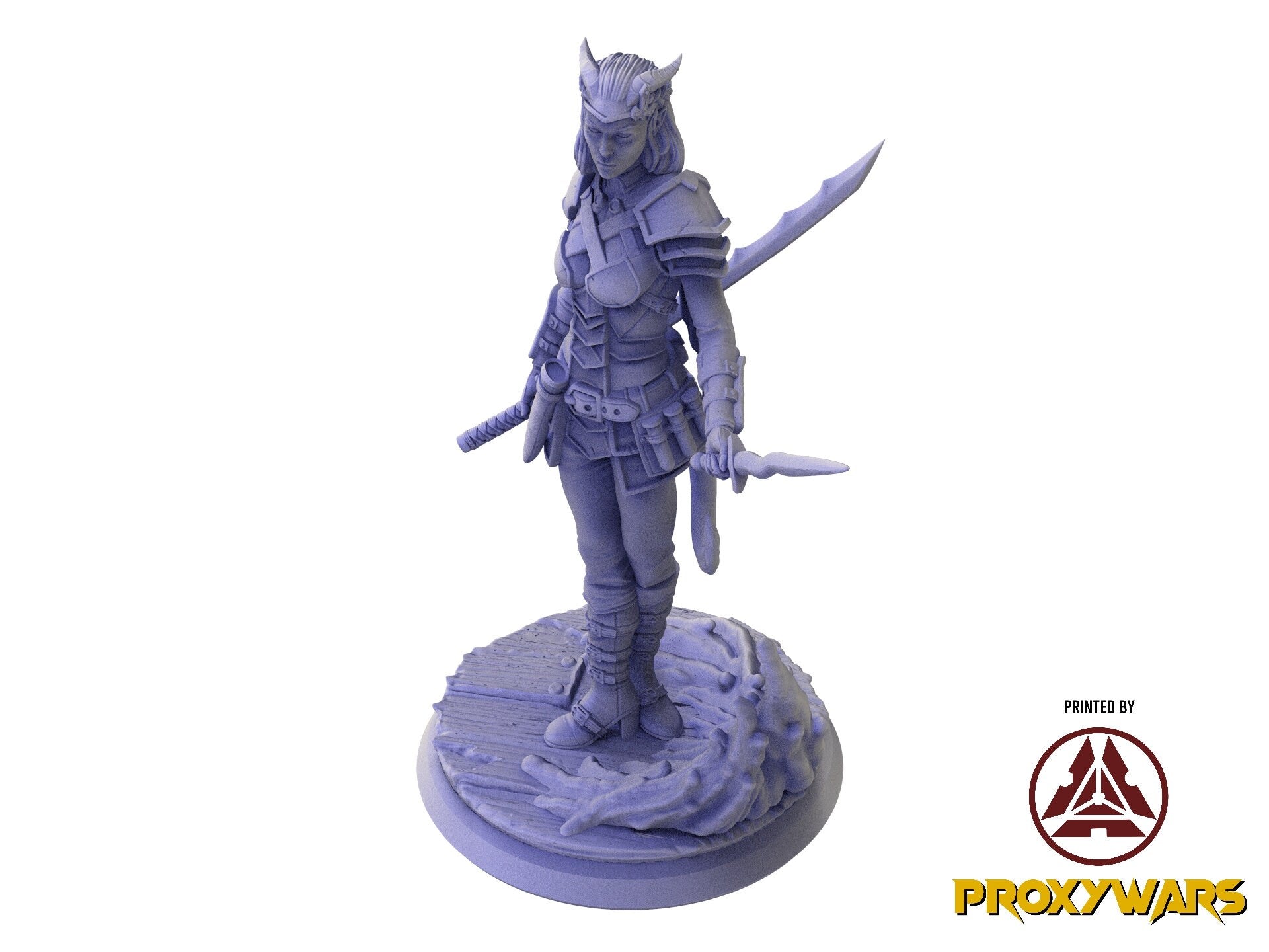 A Stormforged Heaven - NPC - Half-Yeti Inkeeper (25 mm), quest for glory, Flesh of Gods, for Wargames, Dungeons & Dragons TTRPG