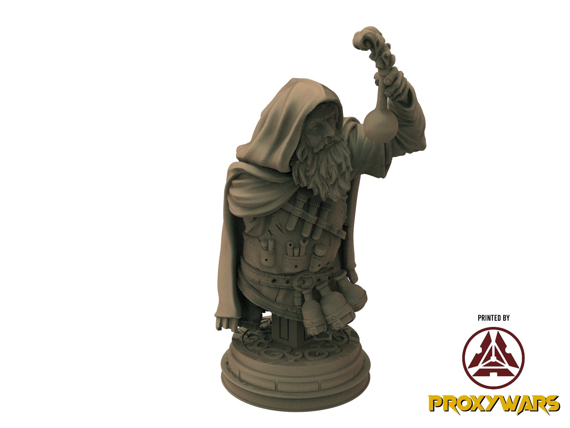 A Stormforged Heaven - Boss - The Blighted Oracle (75 mm), quest for glory, Flesh of Gods, for Wargames, Dungeons & Dragons TTRPG