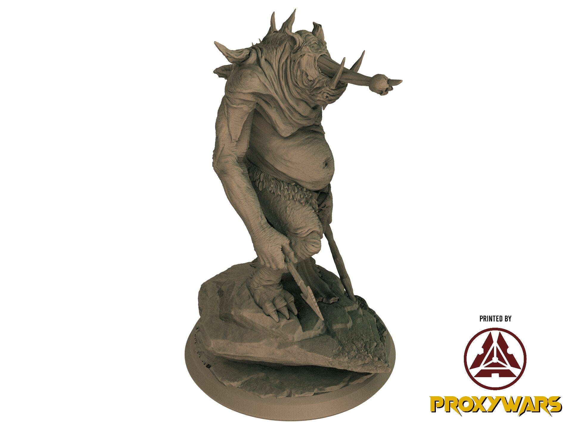 A Stormforged Heaven - Boss - The Blighted Oracle (75 mm), quest for glory, Flesh of Gods, for Wargames, Dungeons & Dragons TTRPG