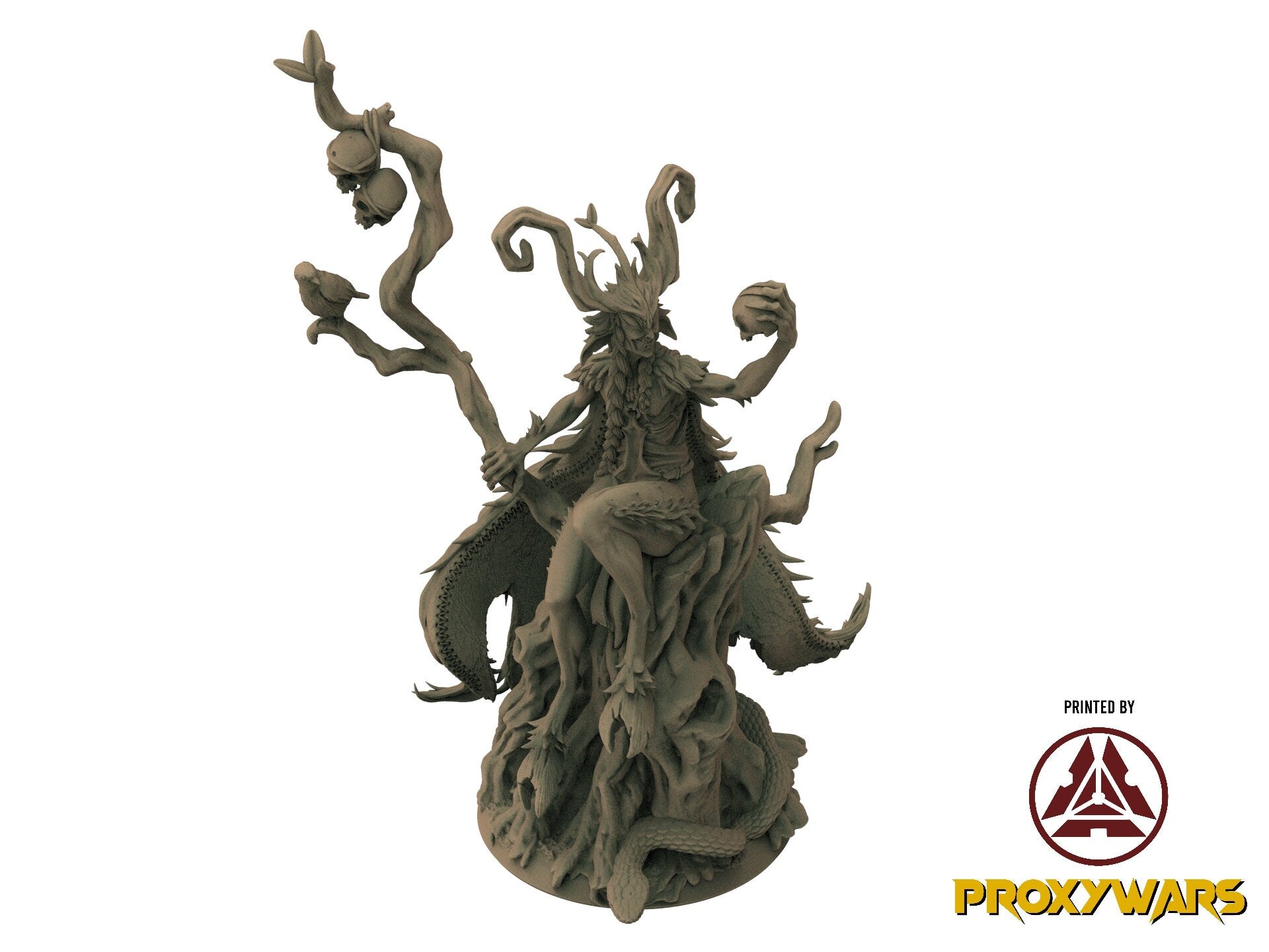 A Stormforged Heaven - Enemy - Nakmahr, The Nightmare Weaver (50 mm), quest for glory, Flesh of Gods, for Wargames, Dungeons & Dragons TTRPG
