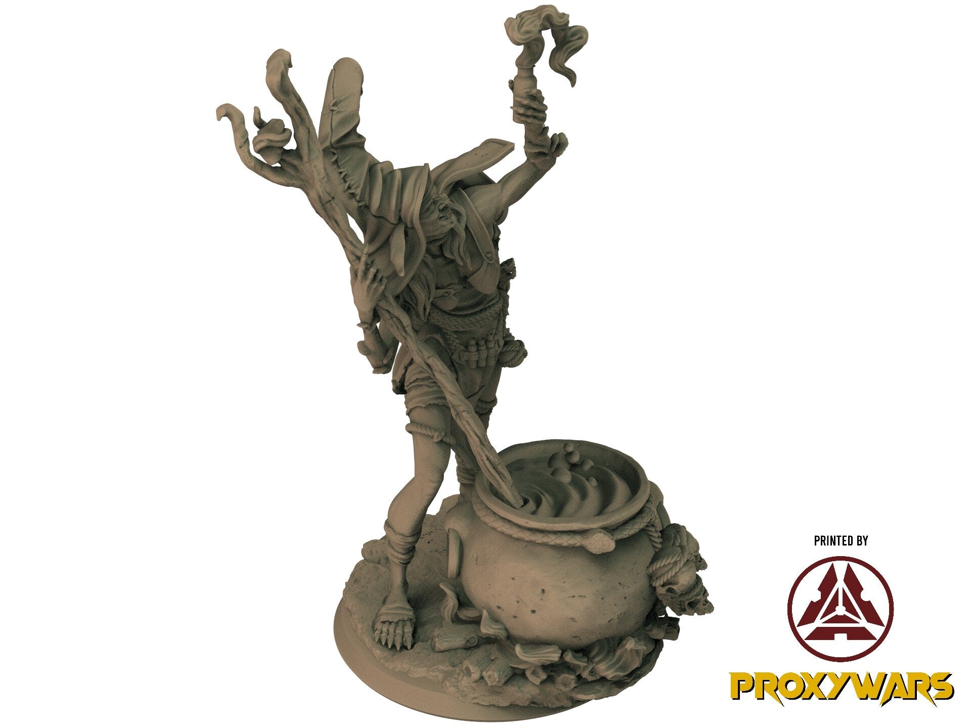 A Stormforged Heaven - Hero - Kazhel, Witchblood Warrior, quest for glory, Flesh of Gods, for Wargames, Dungeons & Dragons TTRPG