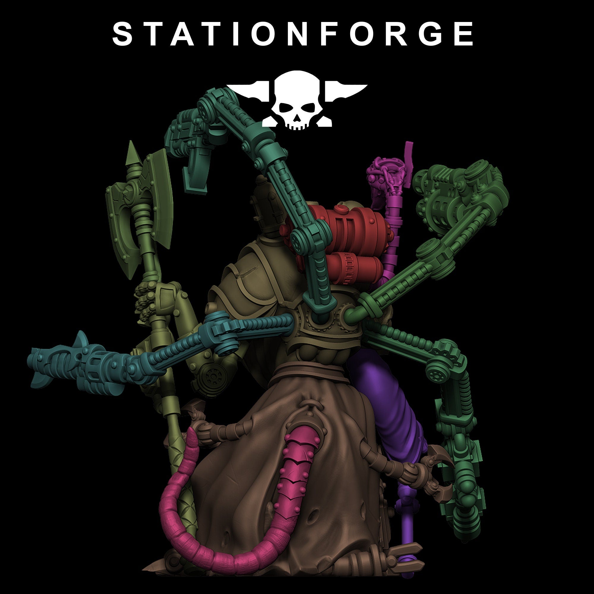 Wild hunters - Chaos Daemon warrior destructor of the lord of skulls, Wild Hunter, Blooddrinker