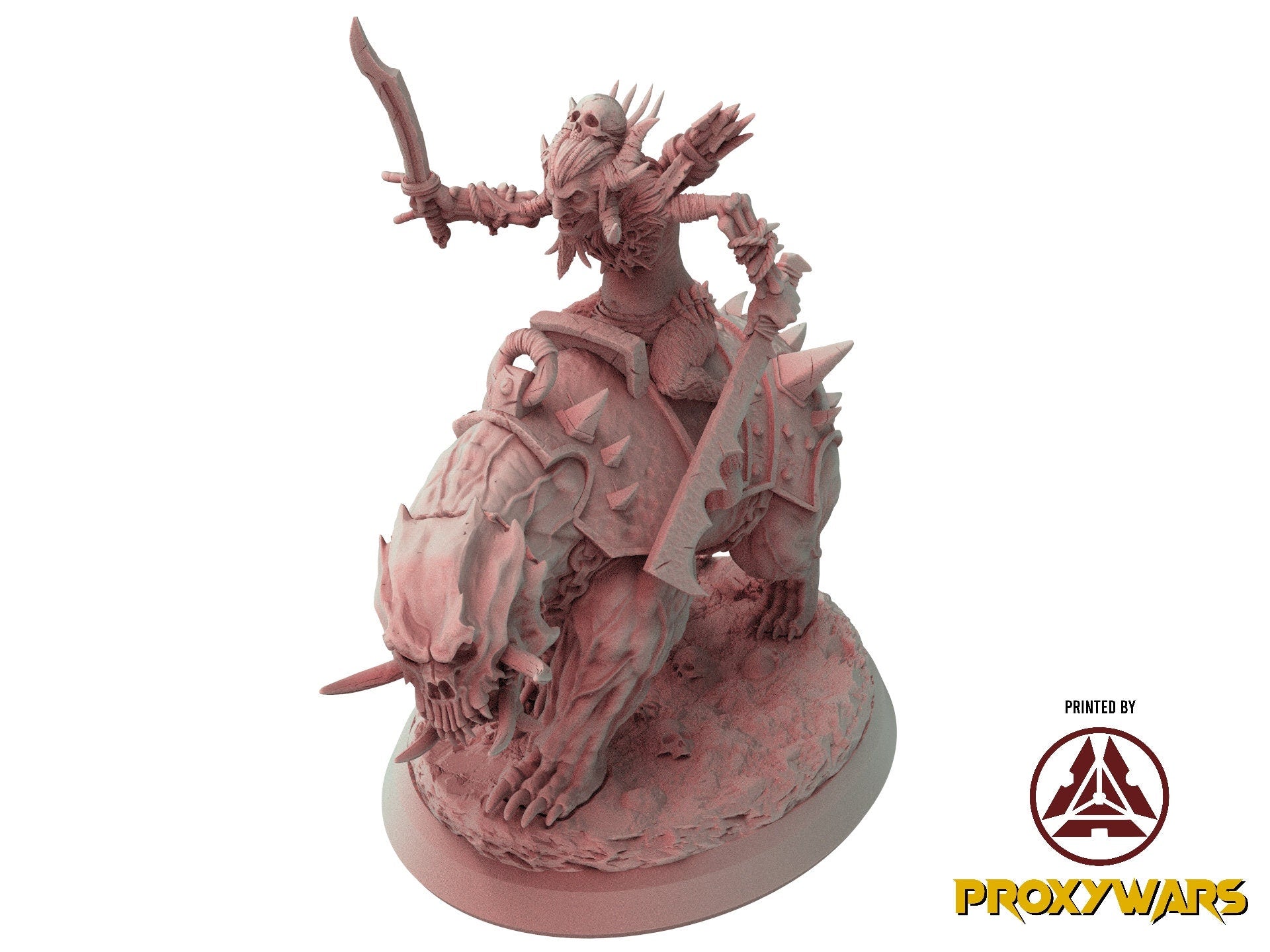 The Shadow Conclave - Ennemy - Archdevil Mammothar (50 mm), quest for glory, Flesh of Gods, for Wargames, Dungeons & Dragons TTRPG