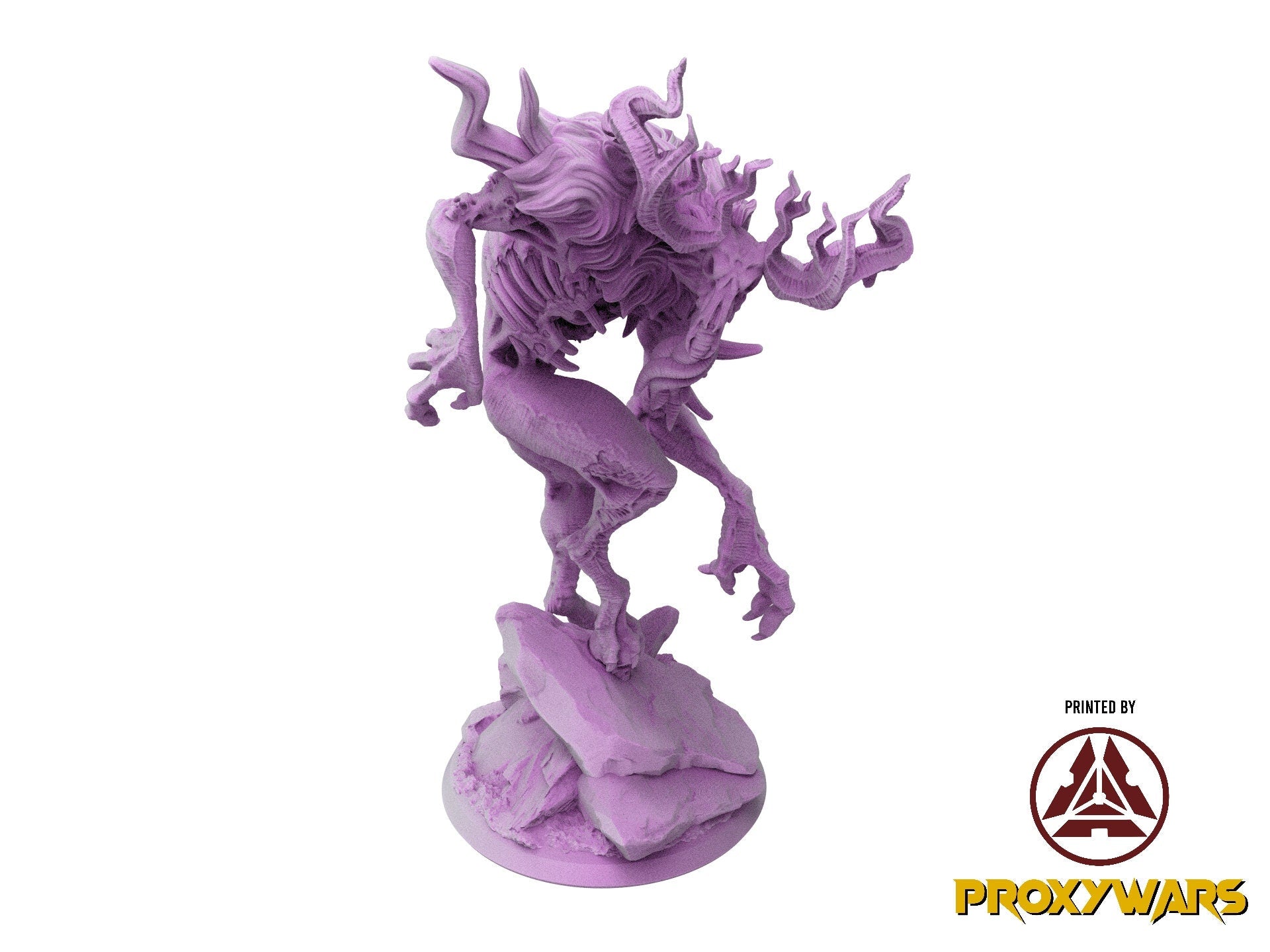 The Untamed Frontier - Enemy - Nightgaunt Hunter (Large - 50 mm), Flesh of Gods, for Wargames, Dungeons & Dragons TTRPG