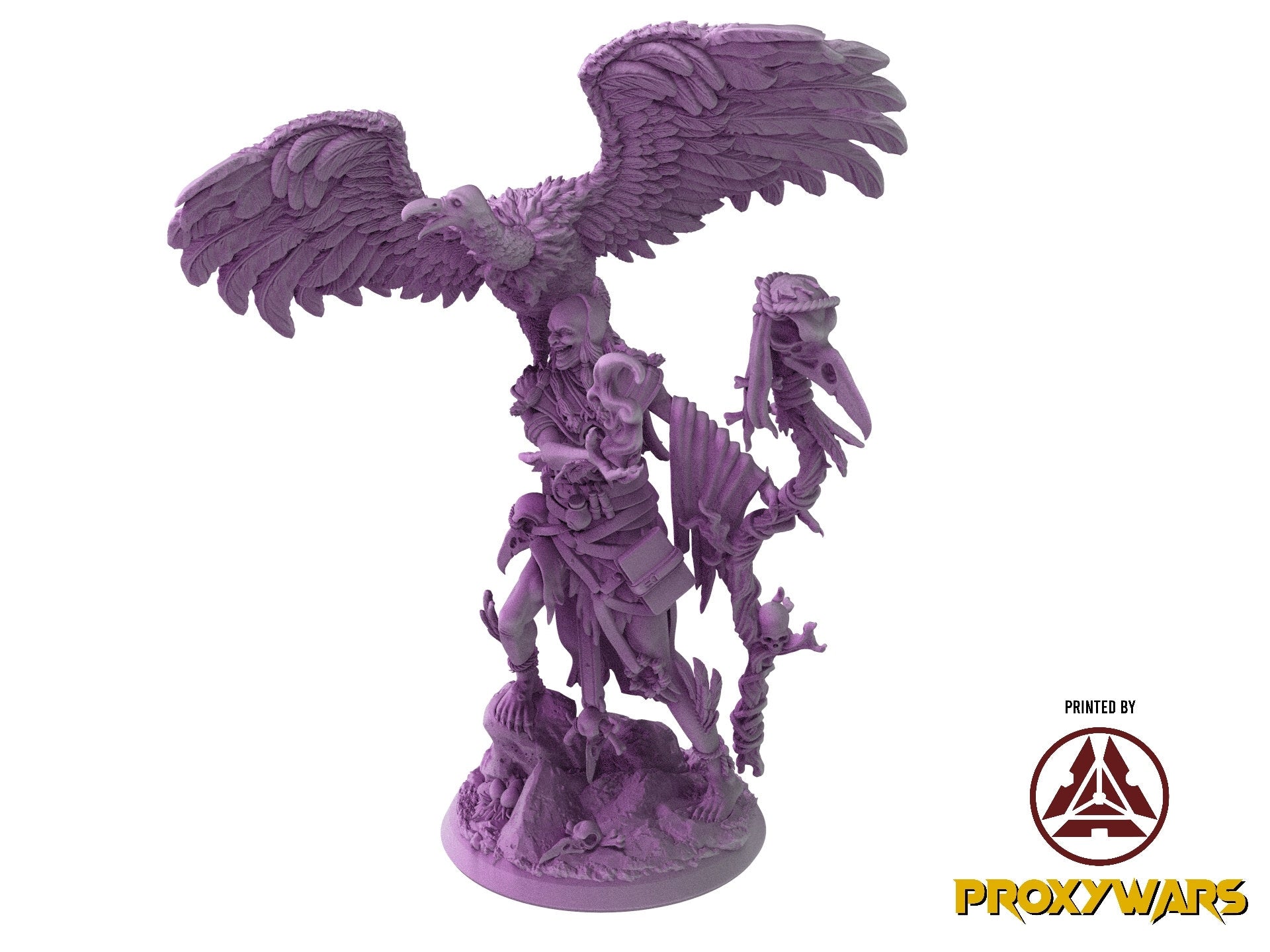 The Untamed Frontier - Enemy - Silas, The Unbound (Medium - 25 mm), Flesh of Gods, for Wargames, Dungeons & Dragons TTRPG