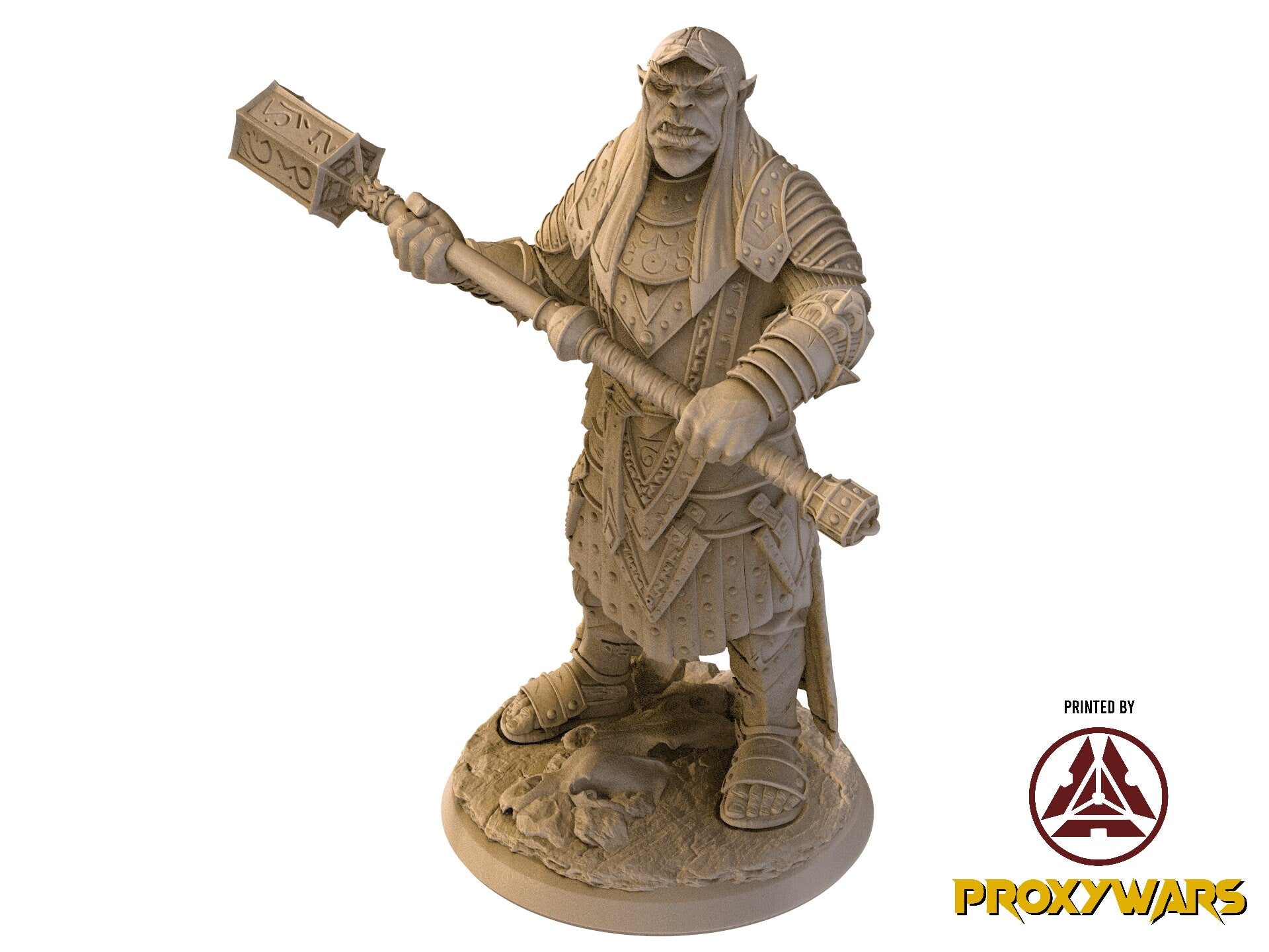 The Silent Sands - Enemy - The Buried King (75 mm), Awakened Shadow Flesh of Gods, for Wargames, Dungeons & Dragons TTRPG