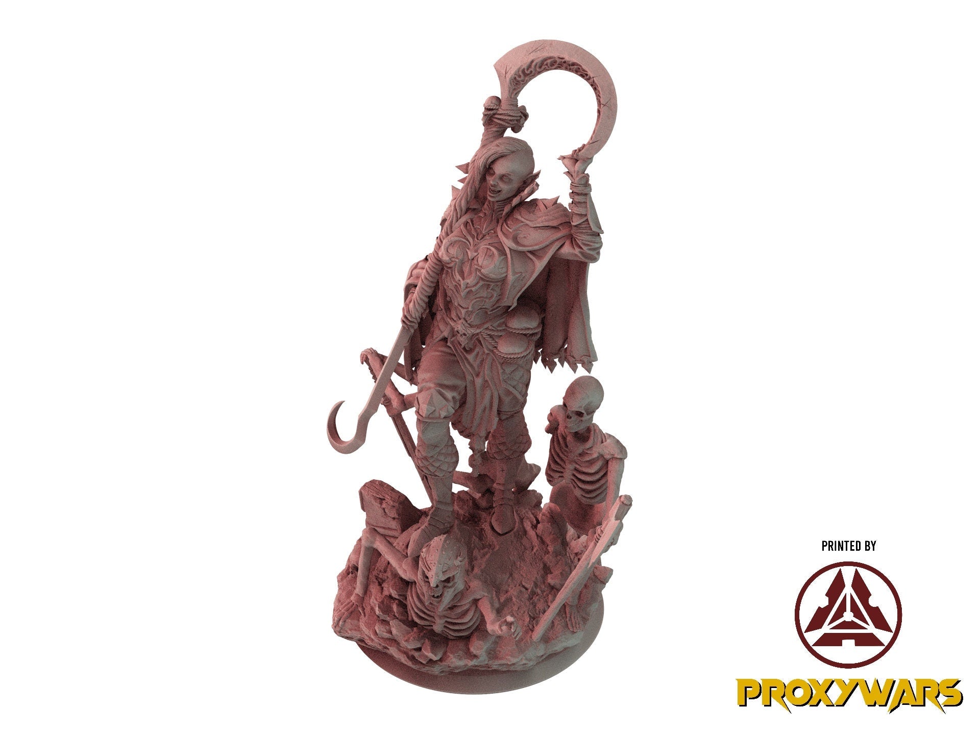 The Shadow Conclave - Hero - Isolde, The Cursed Oracle (75 mm), quest for glory, Flesh of Gods, for Wargames, Dungeons & Dragons TTRPG