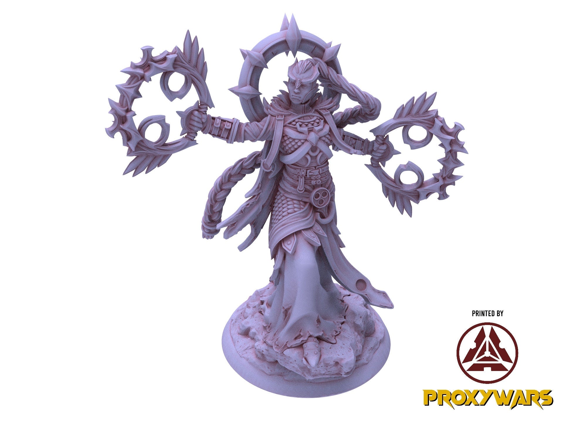 Shadowbound Knights - Keldorn, Sun's Vanguard 75mm, The Nightfall Cult, Hero, Flesh of Gods, for Wargames, Dungeons & Dragons TTRPG