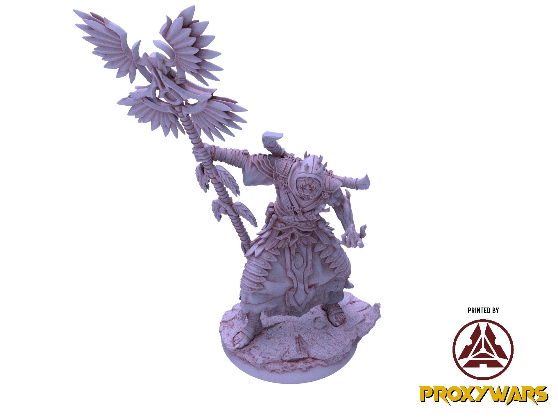 Shadowbound Knights - Keldorn, Sun's Vanguard 75mm, The Nightfall Cult, Hero, Flesh of Gods, for Wargames, Dungeons & Dragons TTRPG