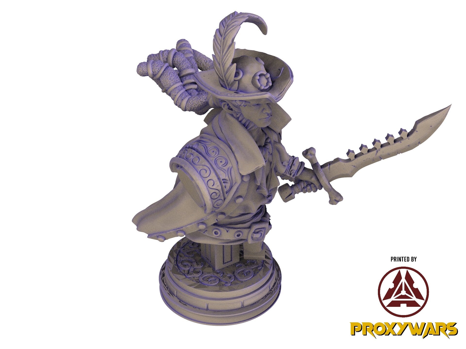 The Eternal Storm - Enemy - Abyssal Fishman 02 (25 mm), quest for glory, Flesh of Gods, for Wargames, Dungeons & Dragons TTRPG