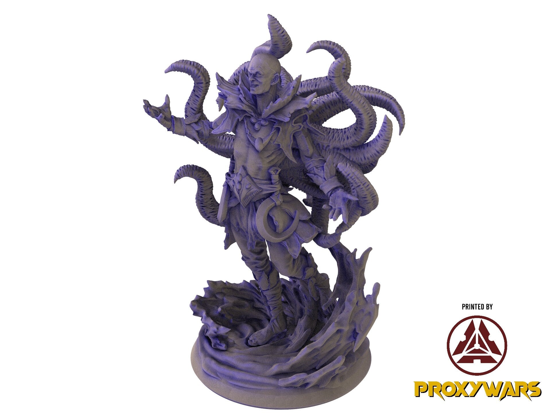 The Eternal Storm - Enemy - Abyssal Mermaid (25 mm), quest for glory, Flesh of Gods, for Wargames, Dungeons & Dragons TTRPG