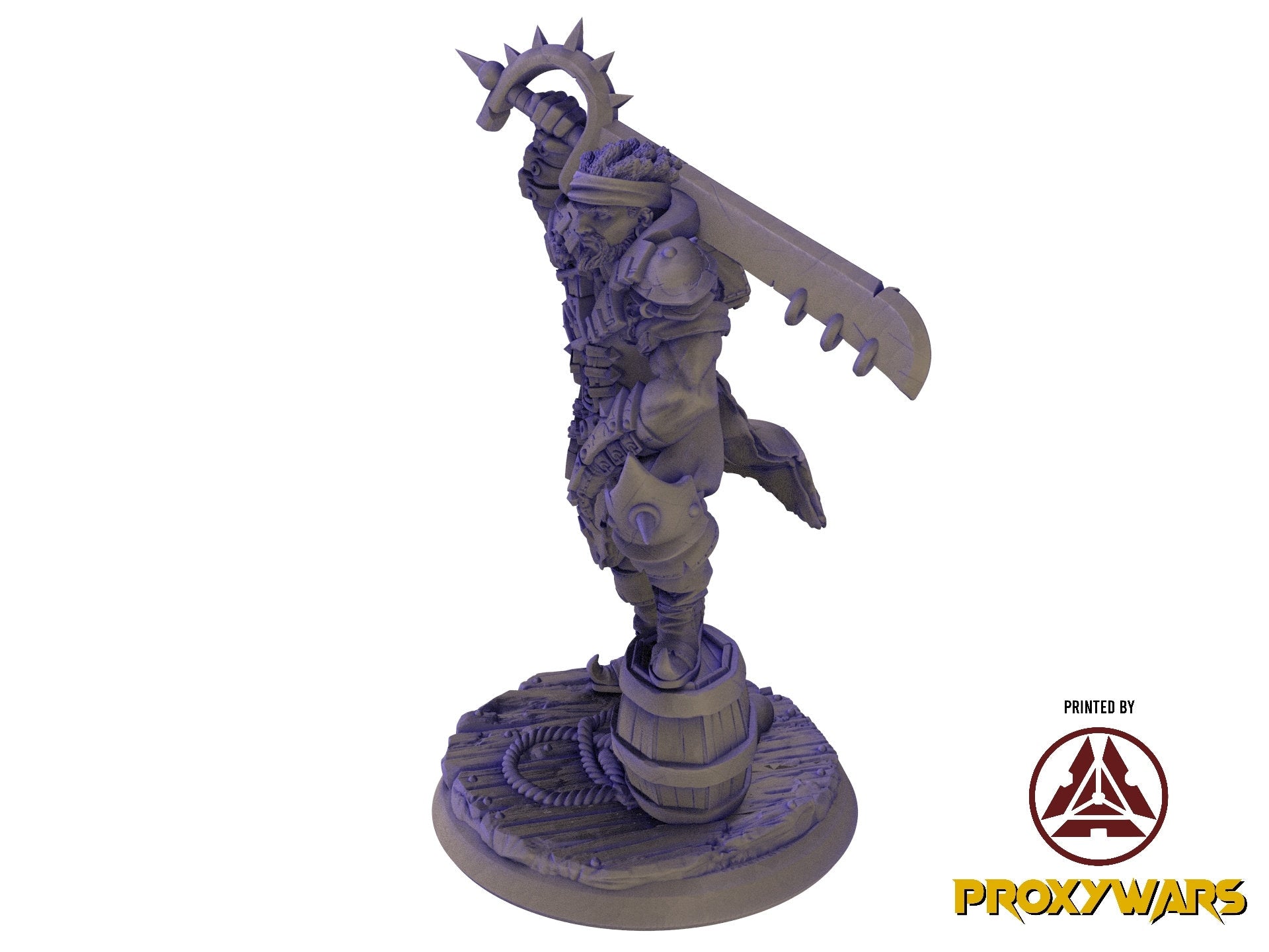 The Eternal Storm - Hero - Cassius 'Luck Charmer' (25 mm), quest for glory, Flesh of Gods, for Wargames, Dungeons & Dragons TTRPG