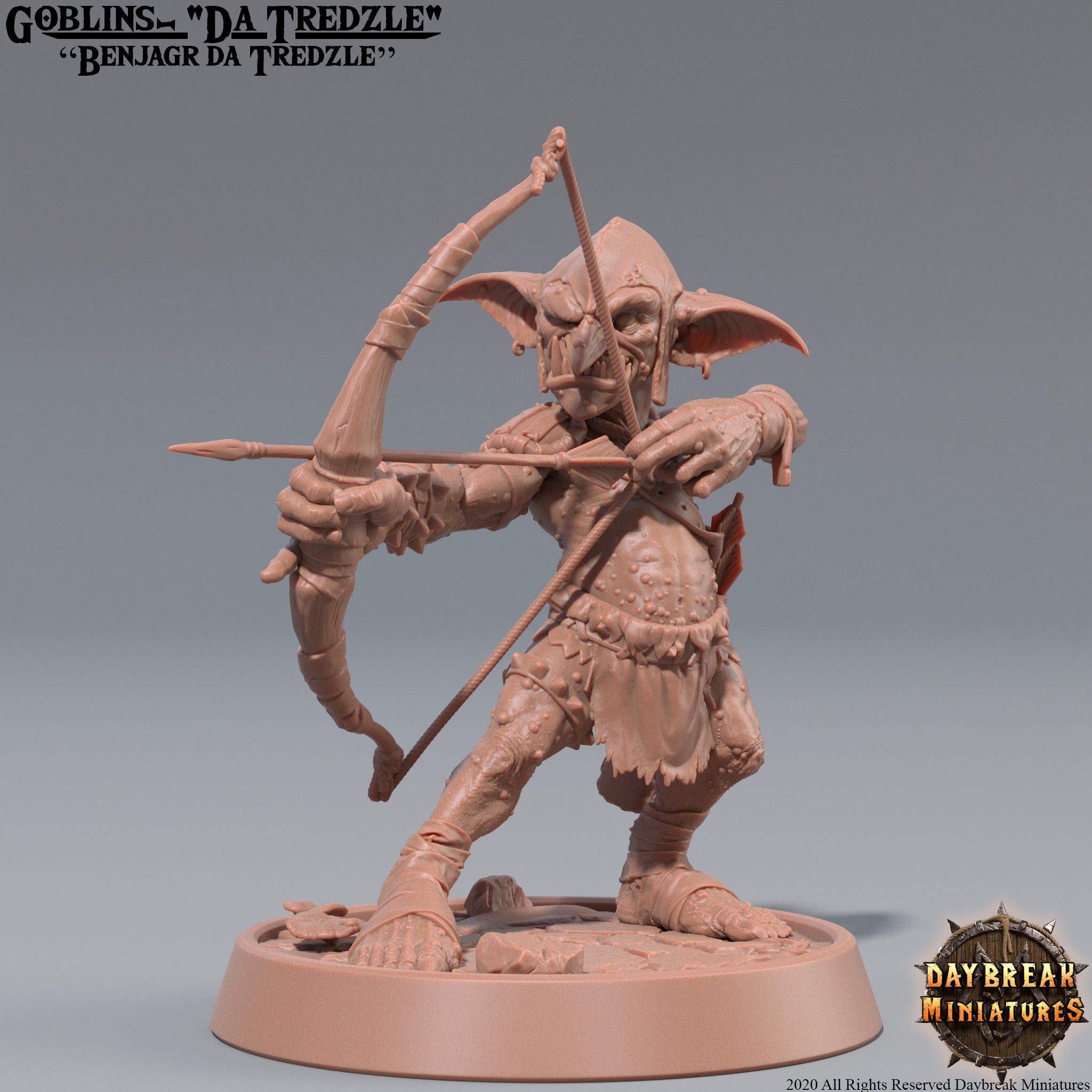 Goblins da Tredzle - Stockus, quest for glory, DayBreak Miniatures, for Wargames, Dungeons & Dragons TTRPG