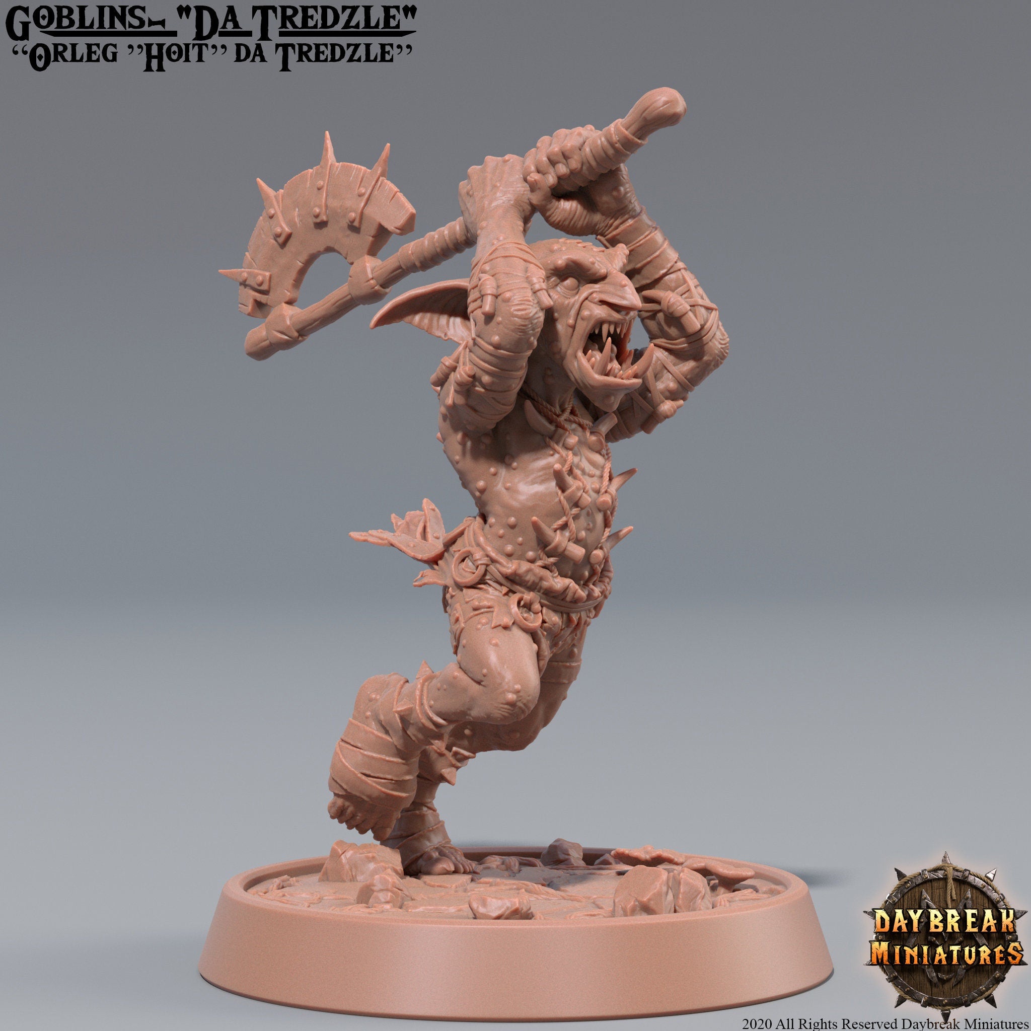 Goblins da Tredzle - Gauen da Tredzle, quest for glory, DayBreak Miniatures, for Wargames, Dungeons & Dragons TTRPG