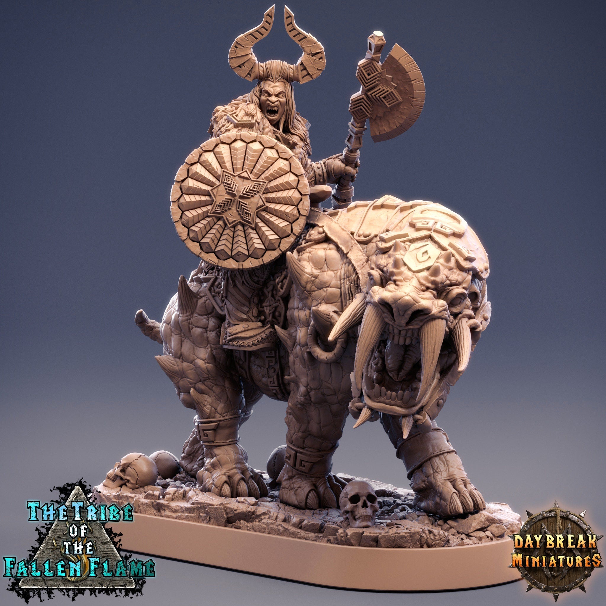 The Tribe Of The Fallen Flame - Young Dreadwriggler, quest for glory, DayBreak Miniatures, for Wargames, Dungeons & Dragons TTRPG