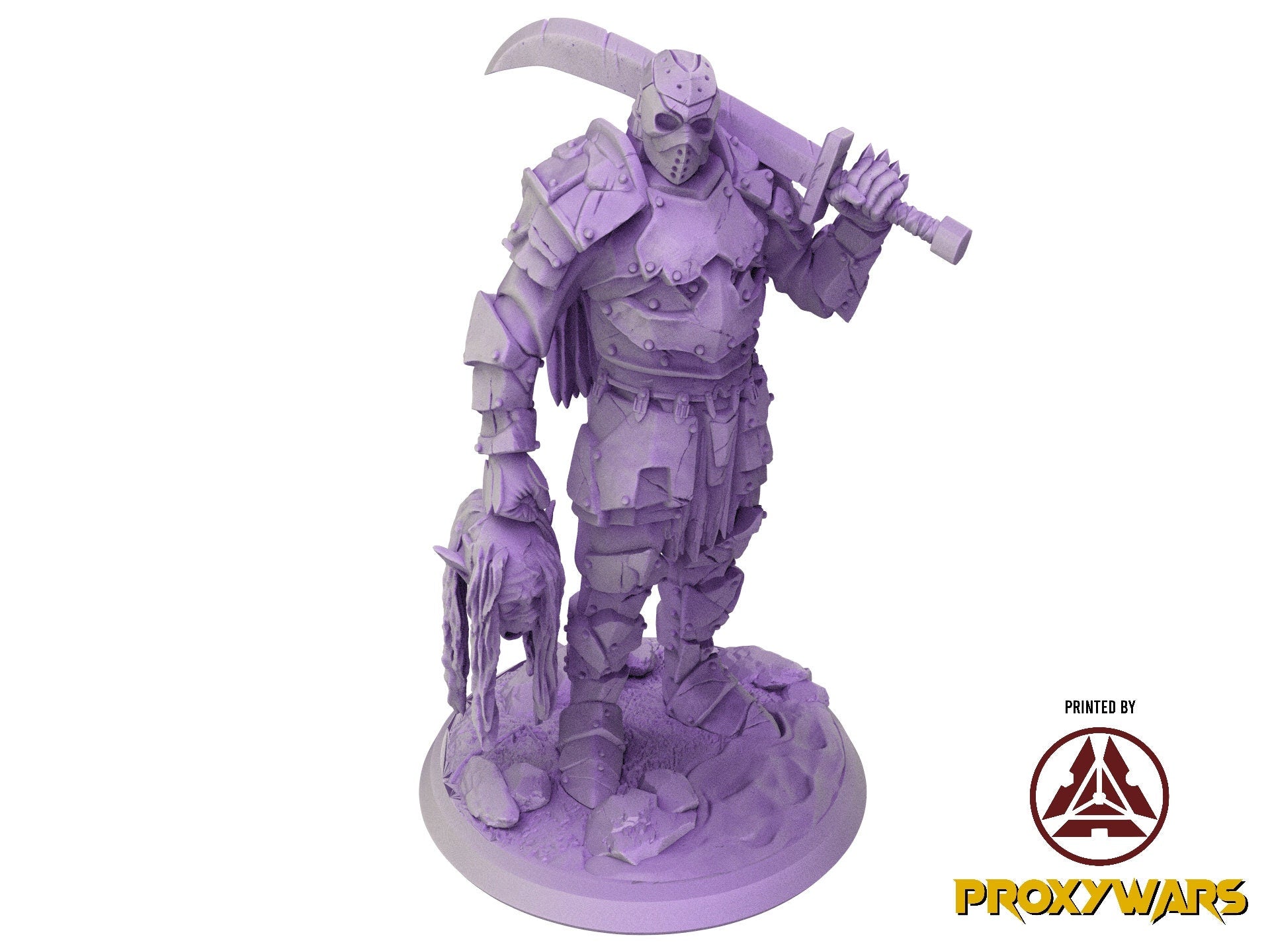 Welcome Back - Enemy - Fire Genasi (Medium - 25 mm), quest for glory, Flesh of Gods, for Wargames, Dungeons & Dragons TTRPG