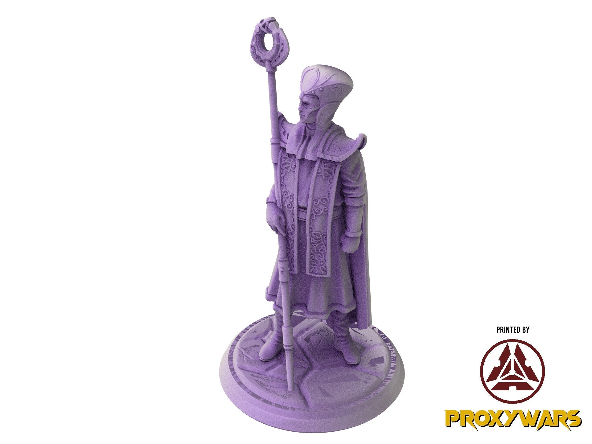 Welcome Back - Hero - War General (Medium - 25 mm), quest for glory, Flesh of Gods, for Wargames, Dungeons & Dragons TTRPG