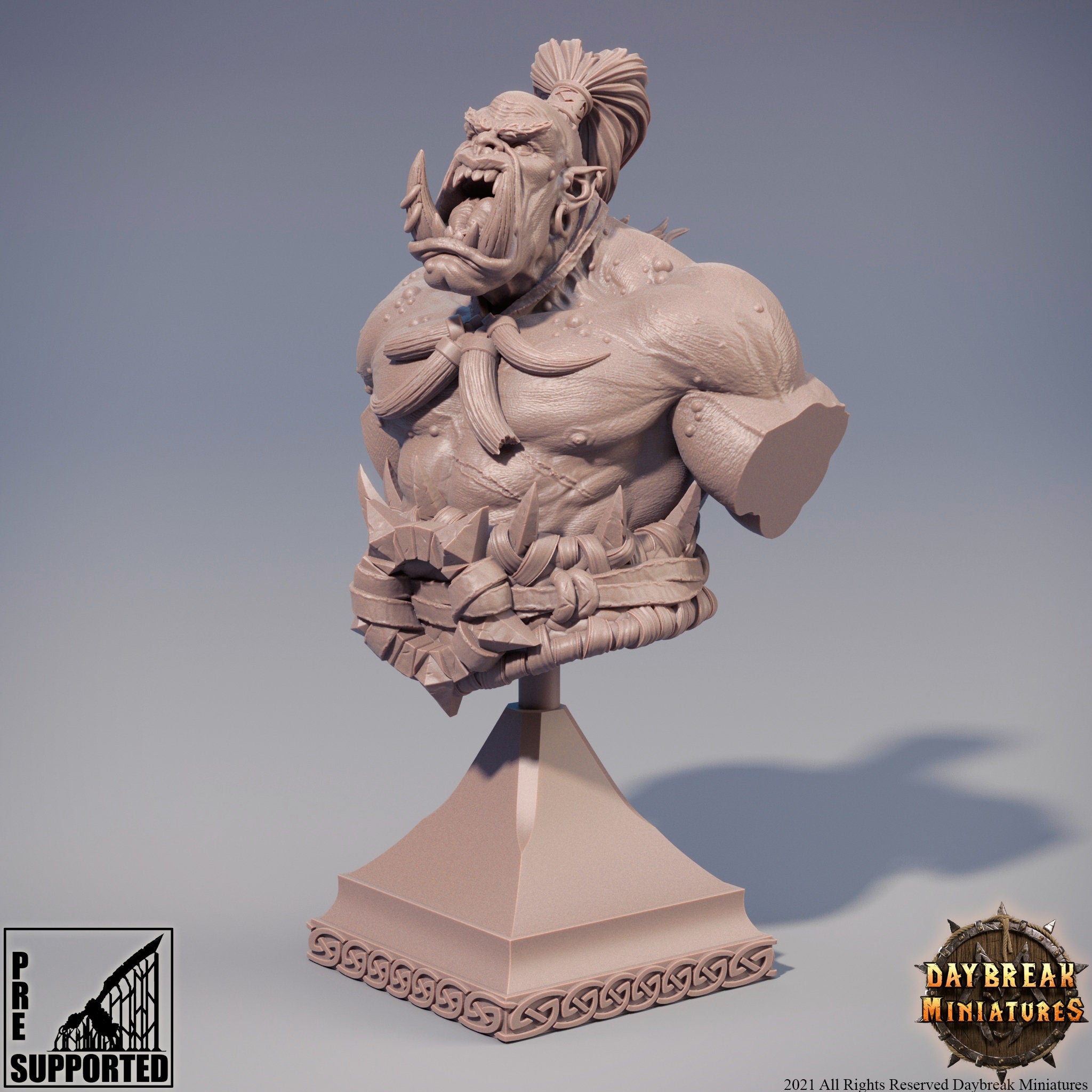 Zweitung Blutnagel - BUST, quest for glory, DayBreak Miniatures, for Wargames, Dungeons & Dragons TTRPG