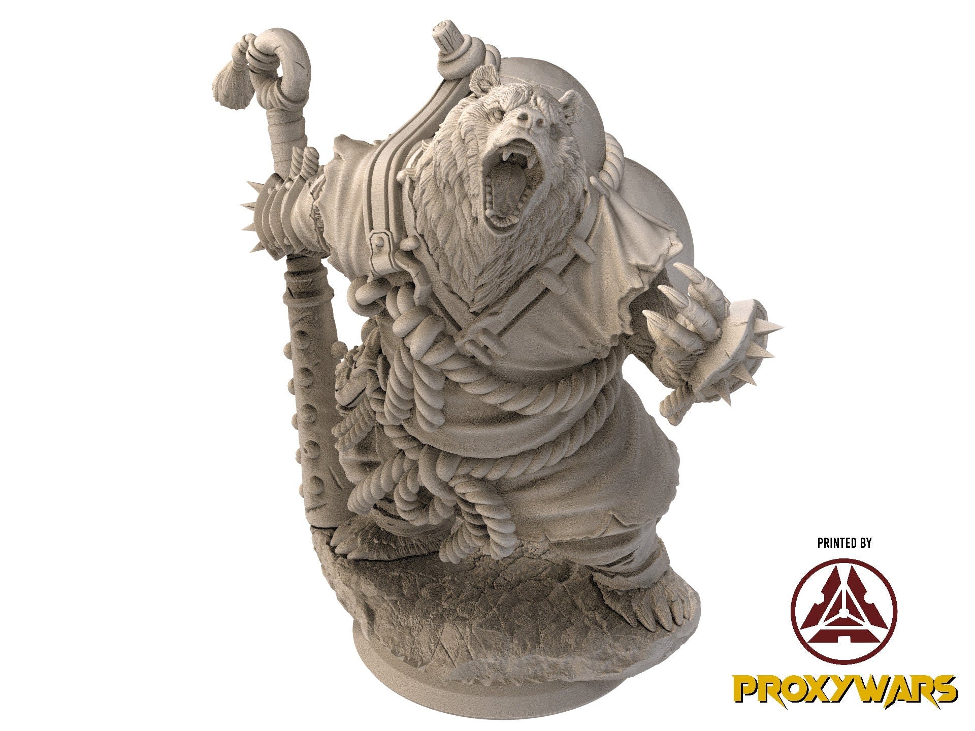 Fists Of Fury - Enemy - Swordsman from Nowhere (Medium - 25 mm), Flesh of Gods, for Wargames, Dungeons & Dragons TTRPG