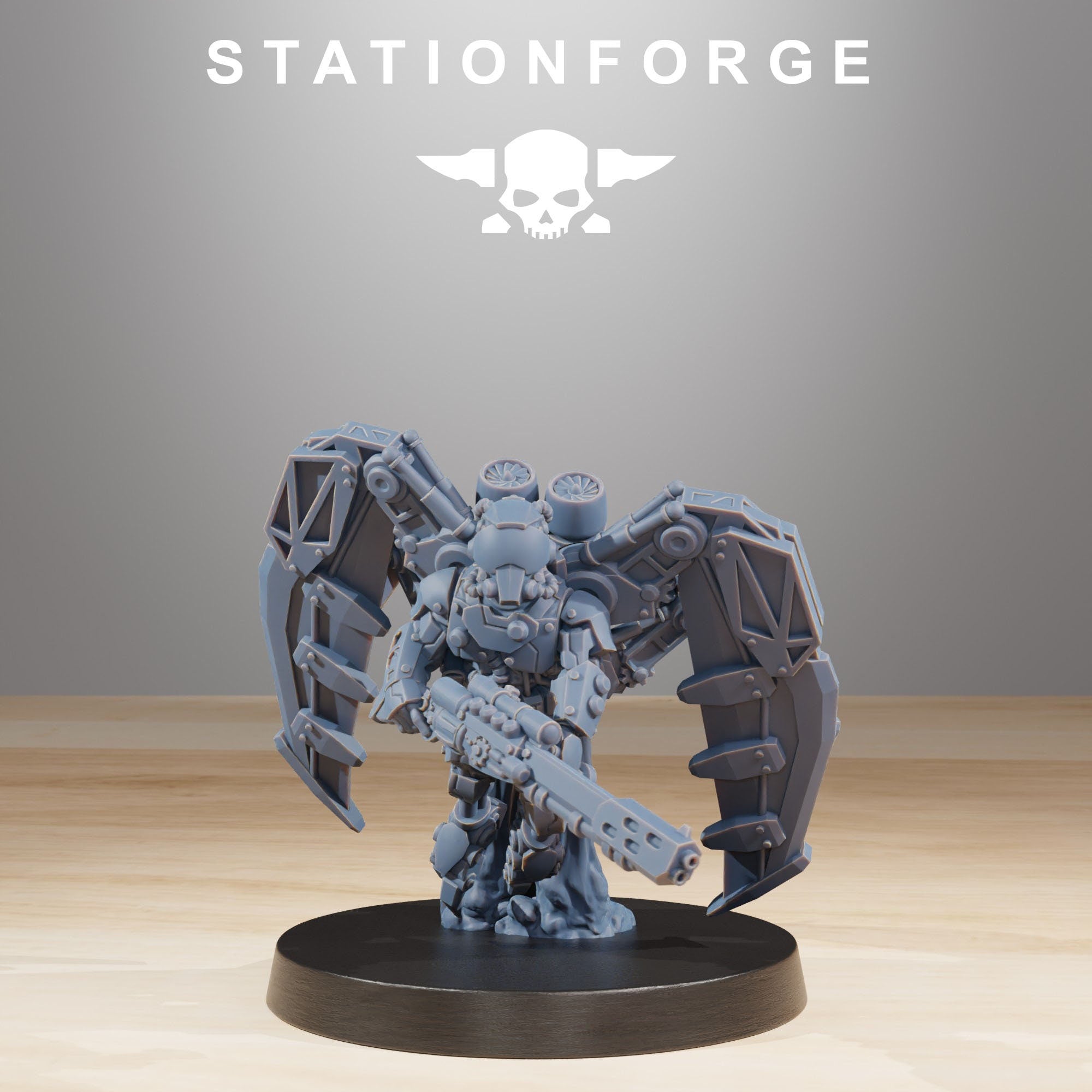 Scavenger - x10 Strikers, infanterie mécanisée, empire post apocalyptique, utilisable pour tabletop wargame.