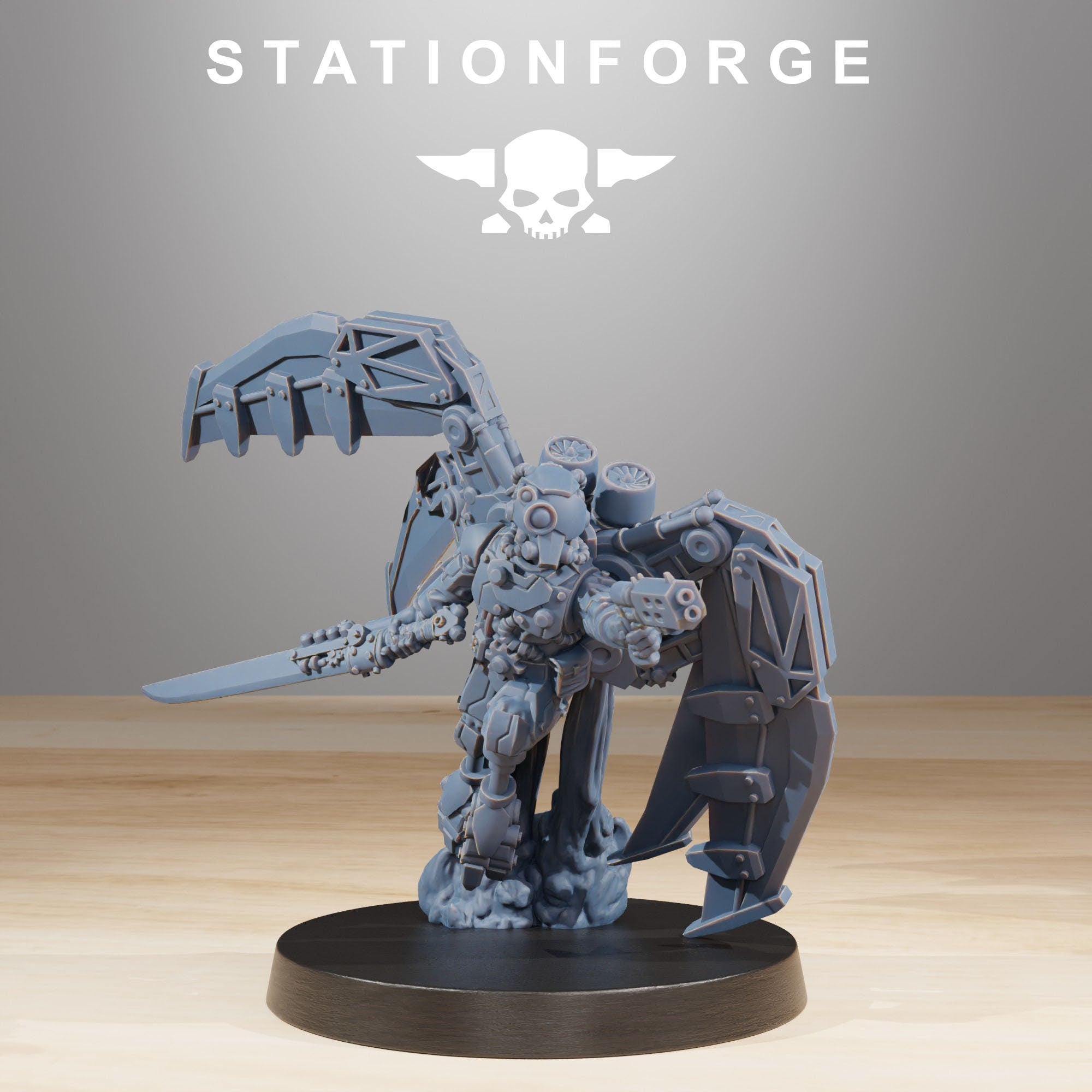Scavenger - x10 Strikers, infanterie mécanisée, empire post apocalyptique, utilisable pour tabletop wargame.